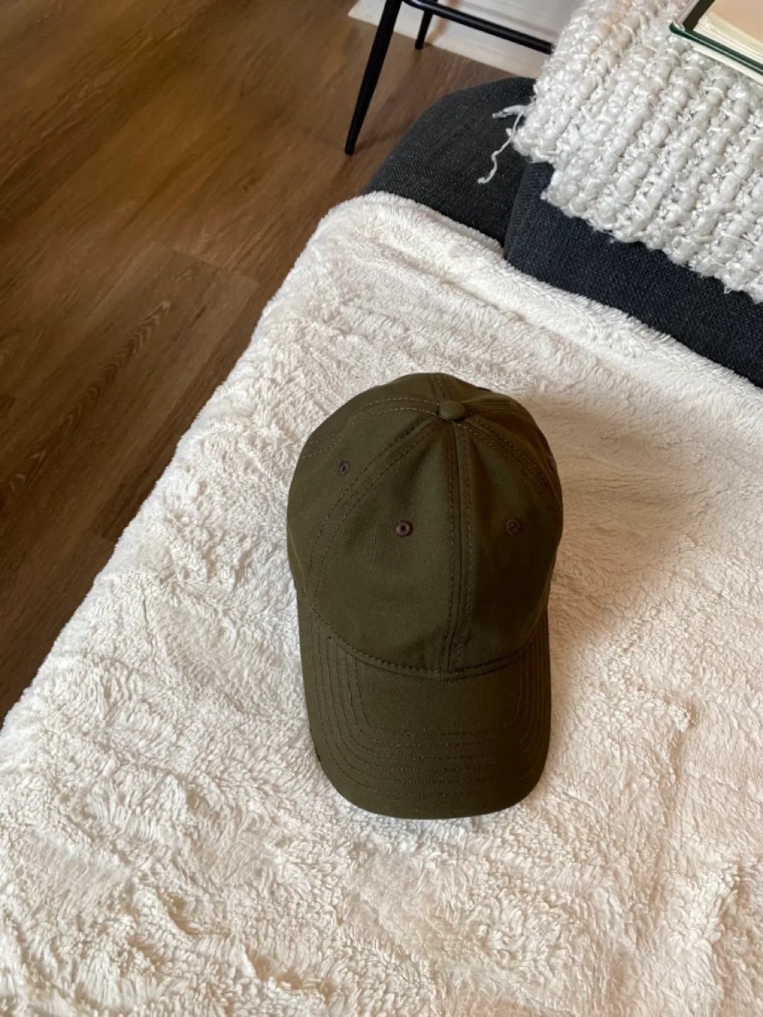 Olive Green Baseball Cap - Size 53-57cm thumbnail