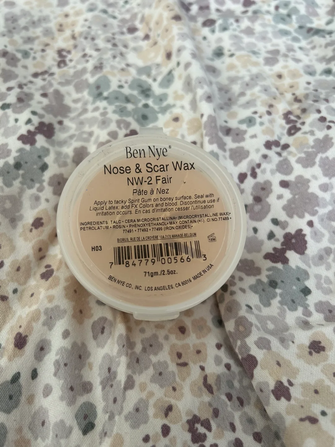 Ben Nye Nose & Scar Wax thumbnail