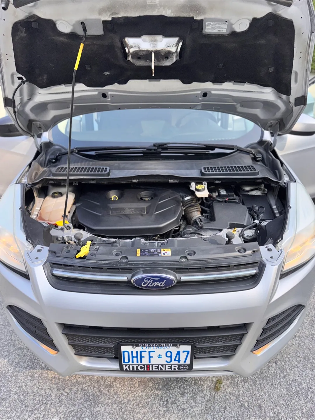 Silver Ford Escape 2014 SE EcoBoost 4WD image indicator(9)