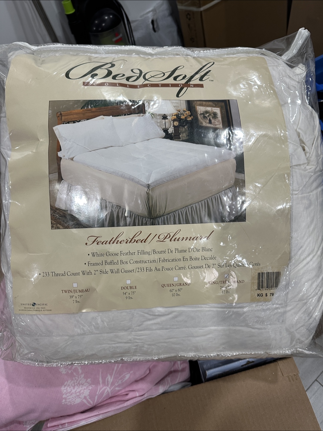 BedSoft Featherbed/Plumard - King Size