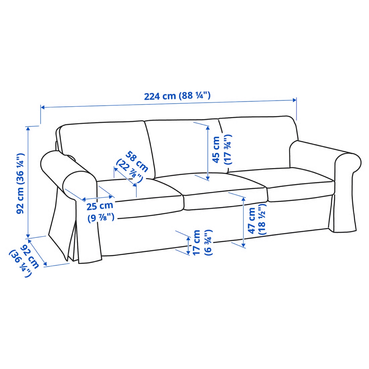 IKEA UPPLAND Sofa - photo 3