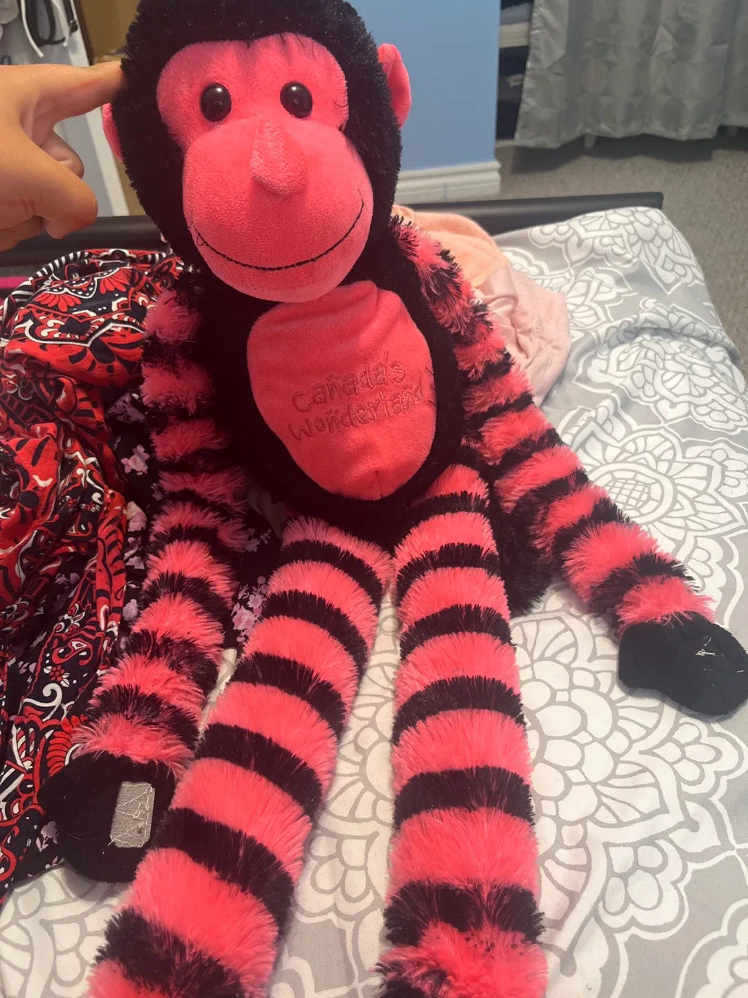 Canada's Wonderland Monkey Plush Toy thumbnail