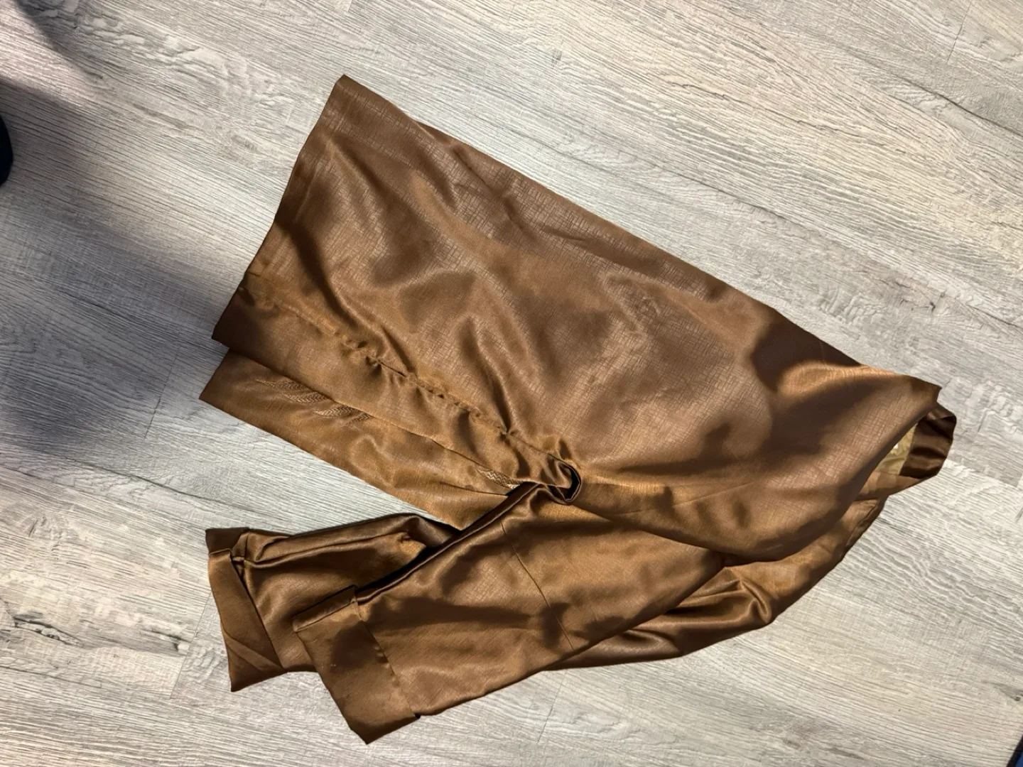 Ya Li silky jacket kimono blouse image indicator(4)