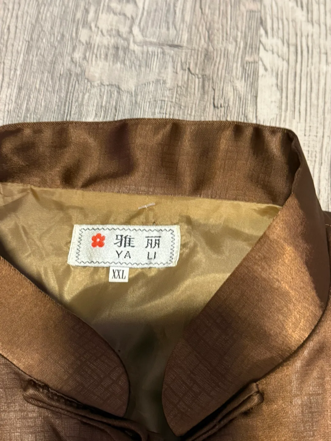 Ya Li silky jacket kimono blouse image indicator(2)