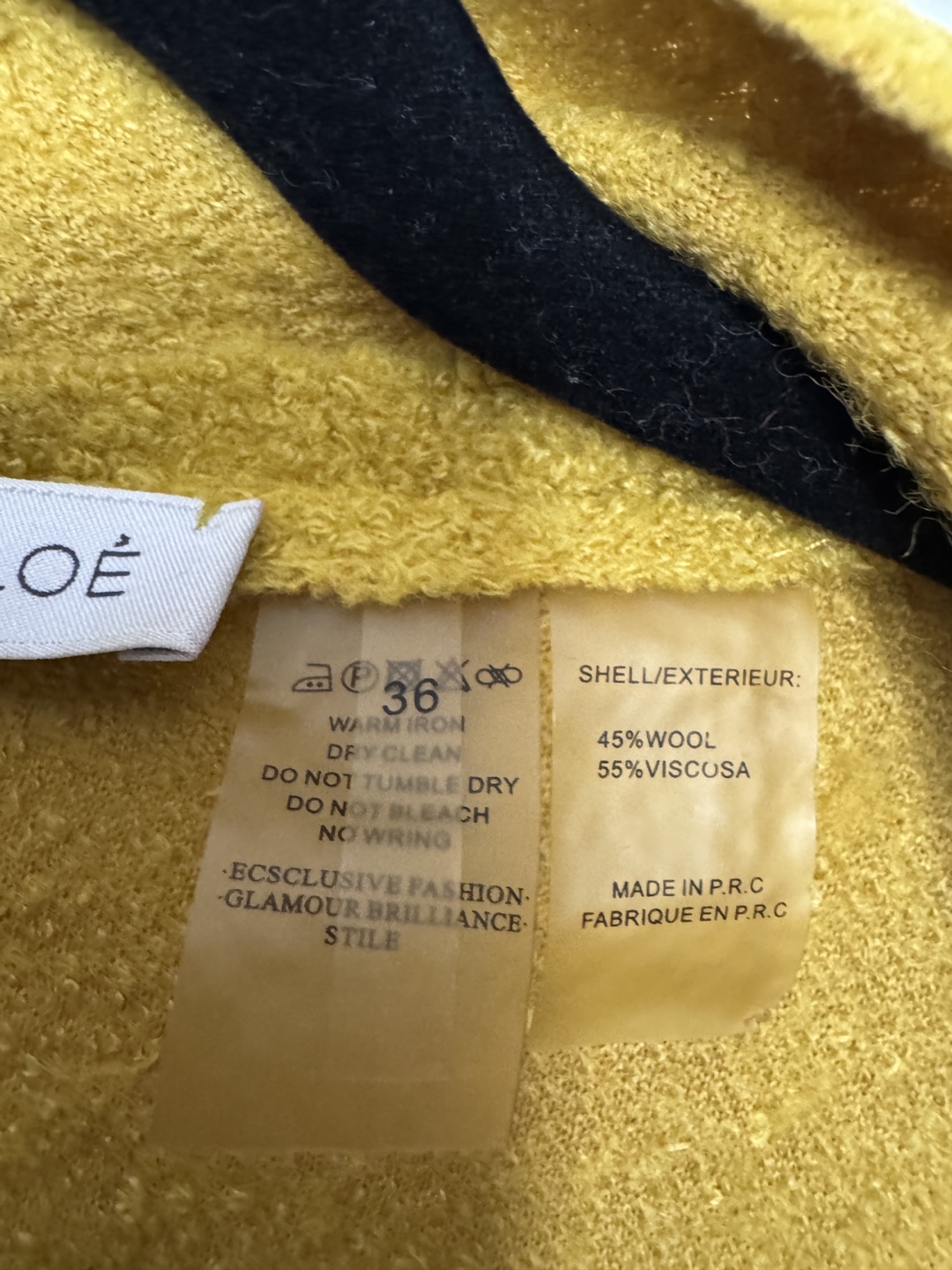 See by Chloé Wool Blend Coat Size S - photo 3