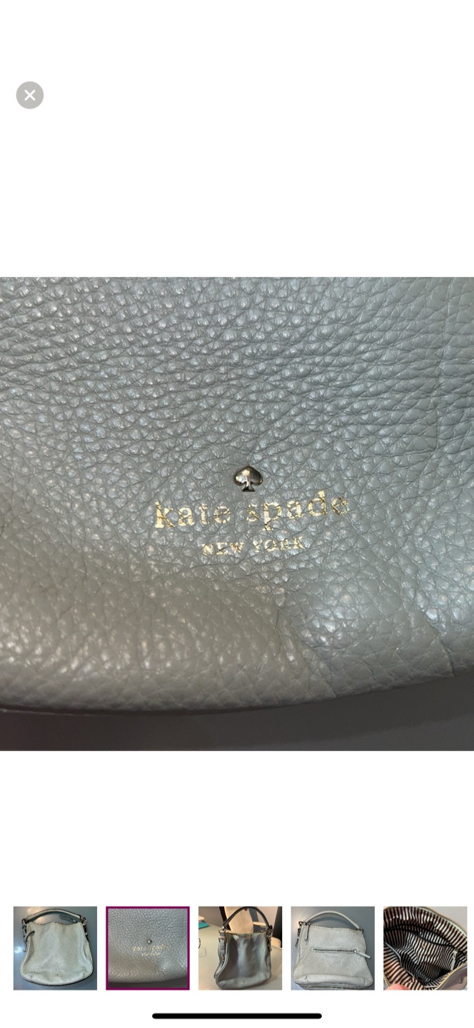 Kate Spade Grey Leather Handbag - photo 2