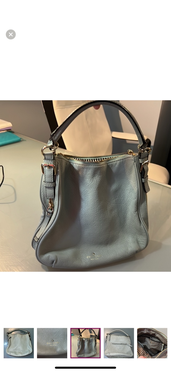 Kate Spade Grey Leather Handbag - photo 3