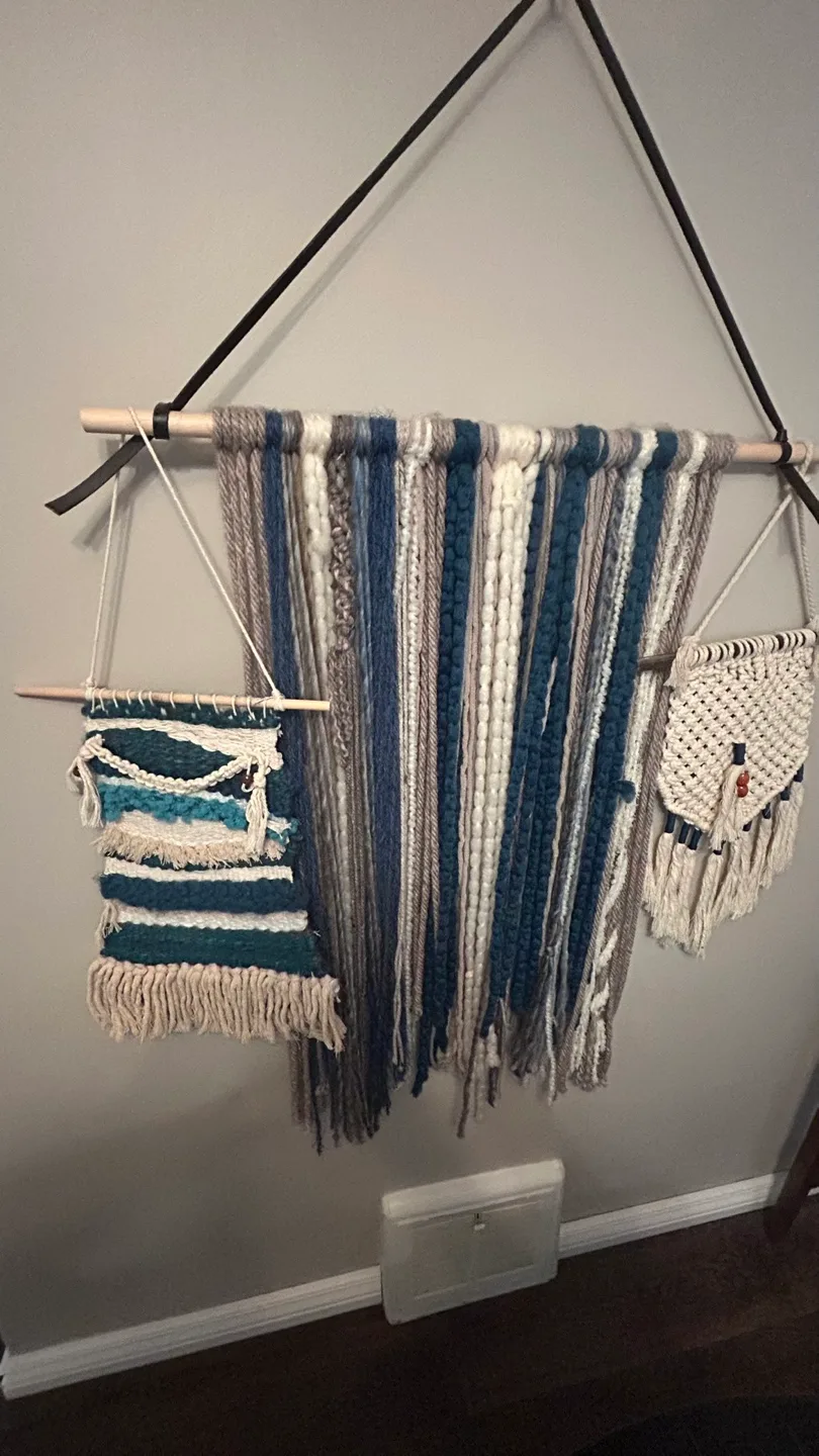 Macrame Wall Hangings- A BUNDLE of 3 thumbnail