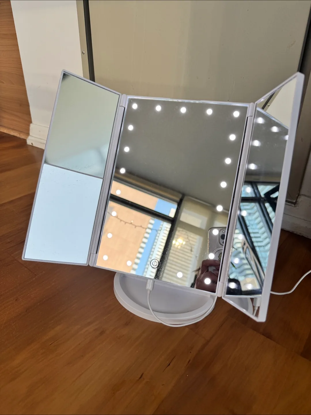 Makeup Vanity Mirror with Touch Screen LED Light thumbnail