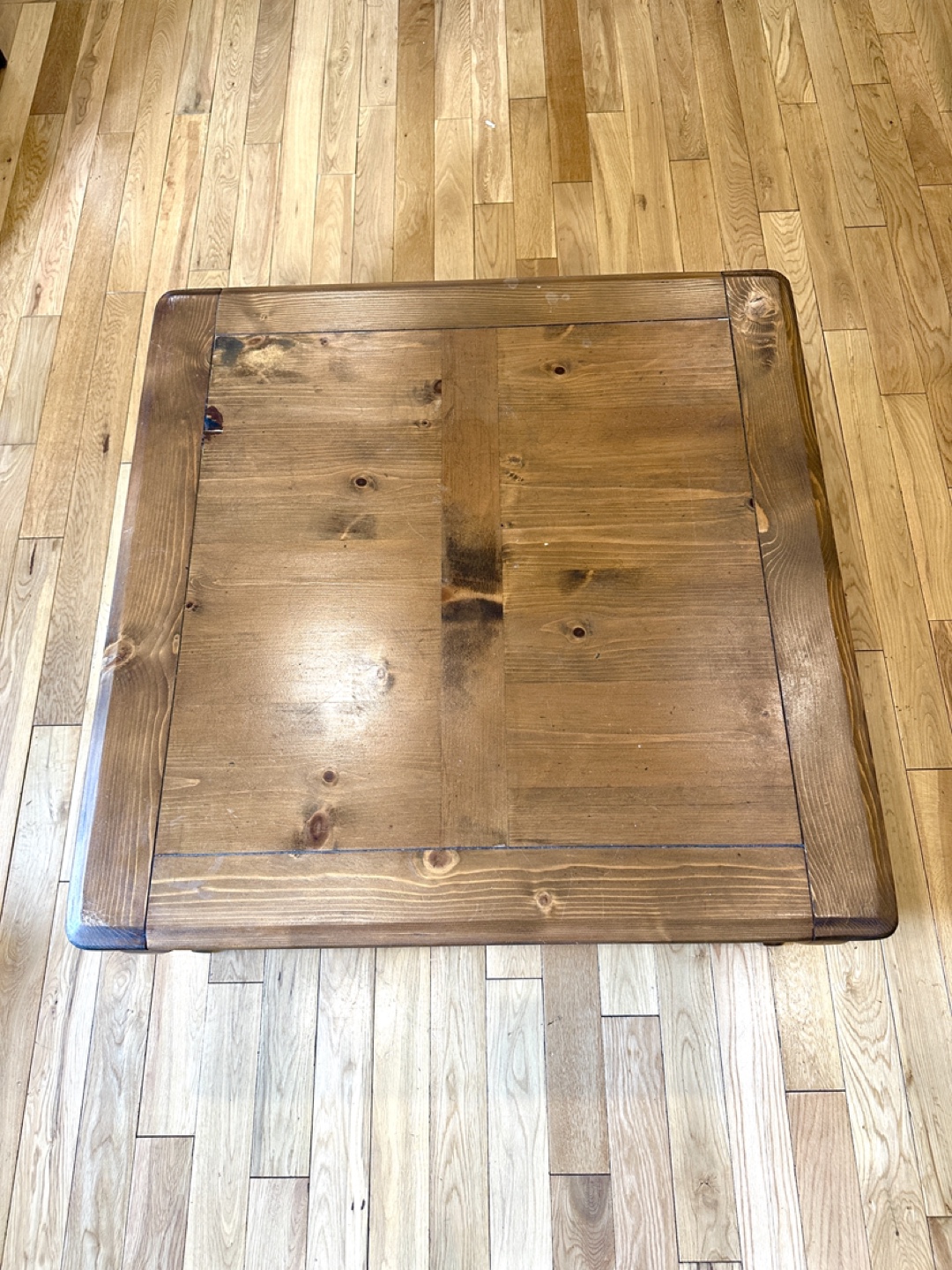 Vintage Solid Wood Square Coffee Table (CAN DELIVER) - photo 2