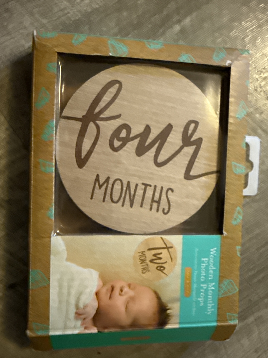 Wooden Monthly Photo Props - New