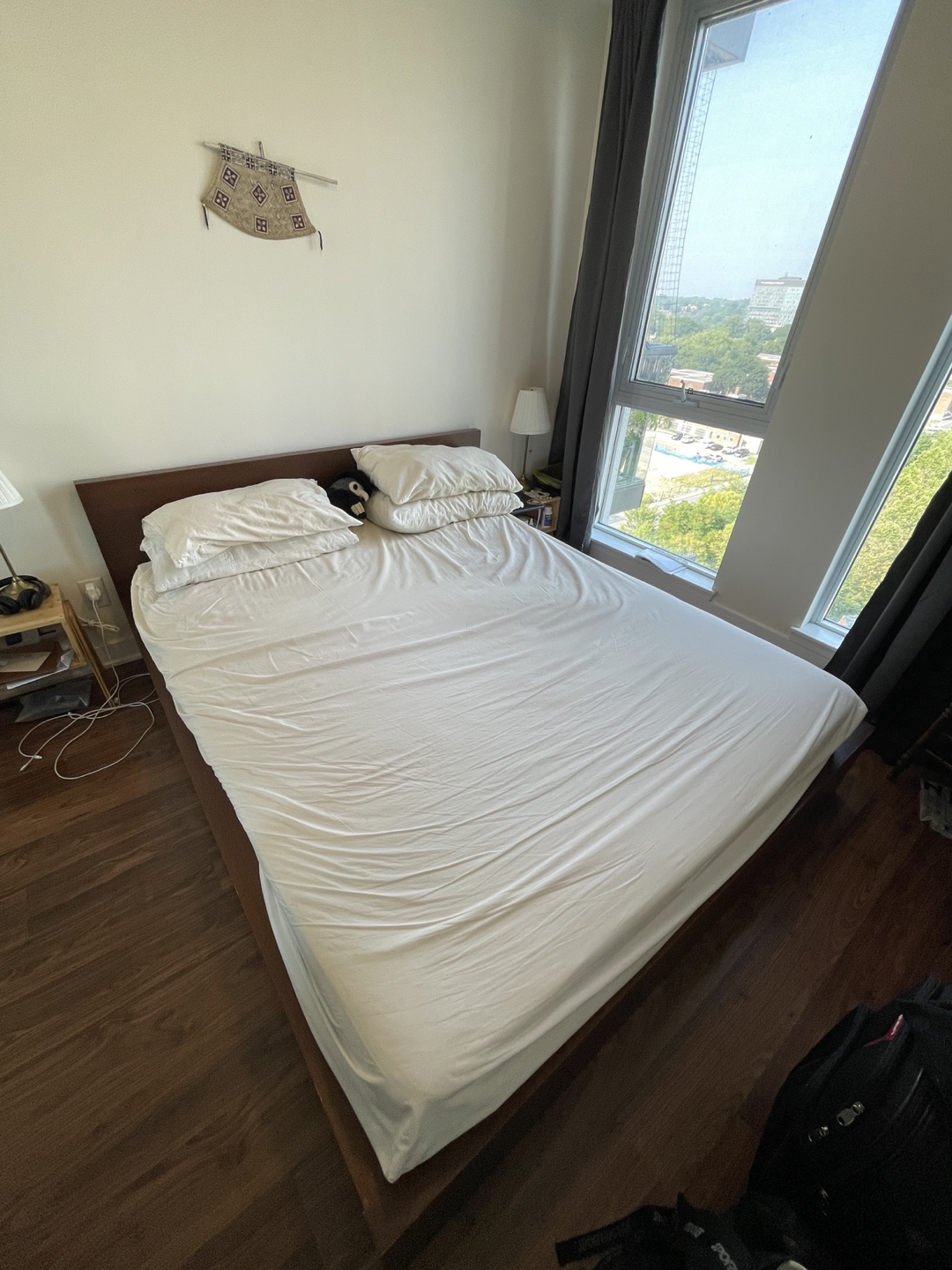 URGENT SALE: IKEA MALM Queen Bed Frame - Dark Brown - photo 3