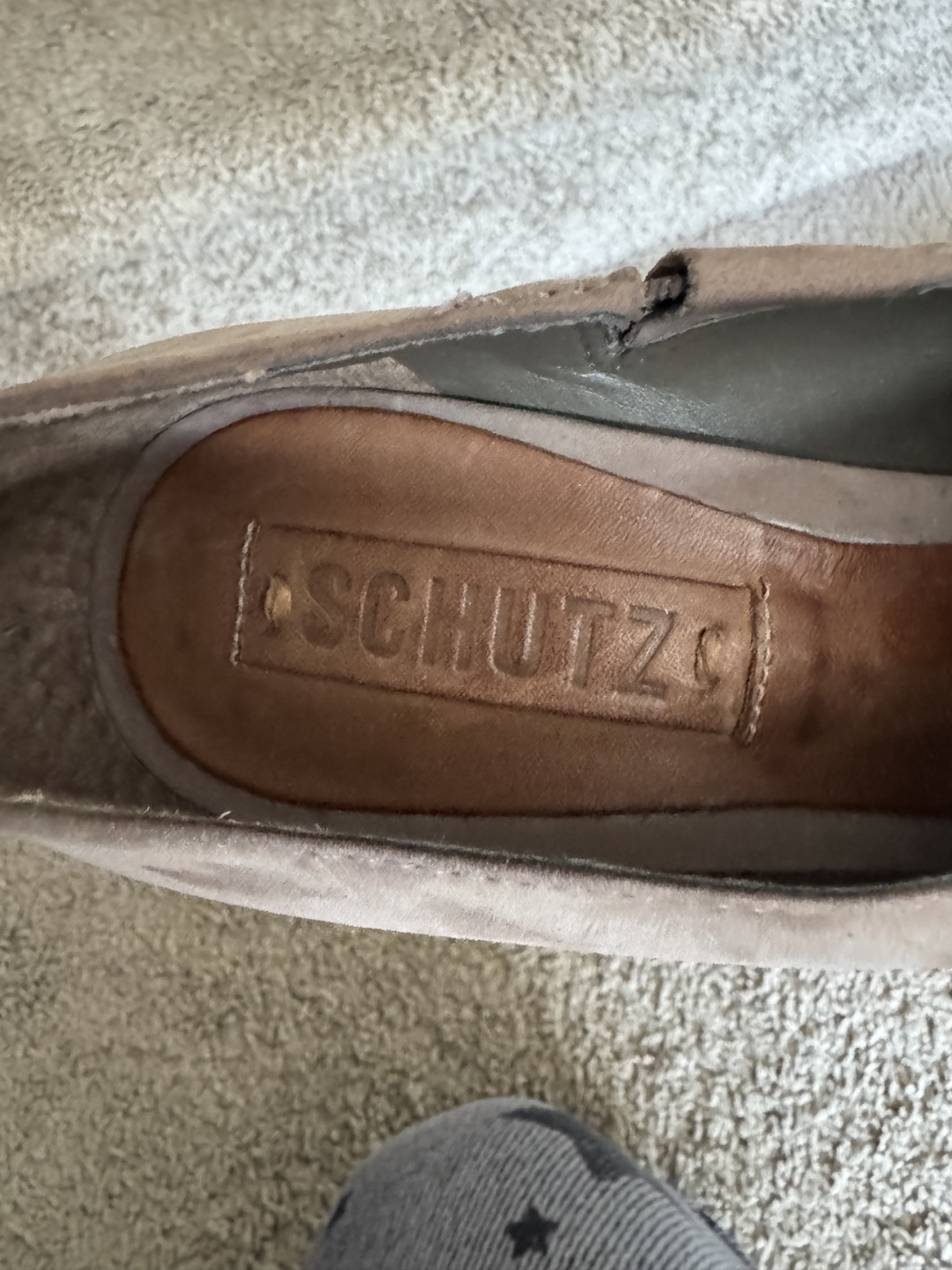 New Schutz Suede Heels, Size 6B - photo 3