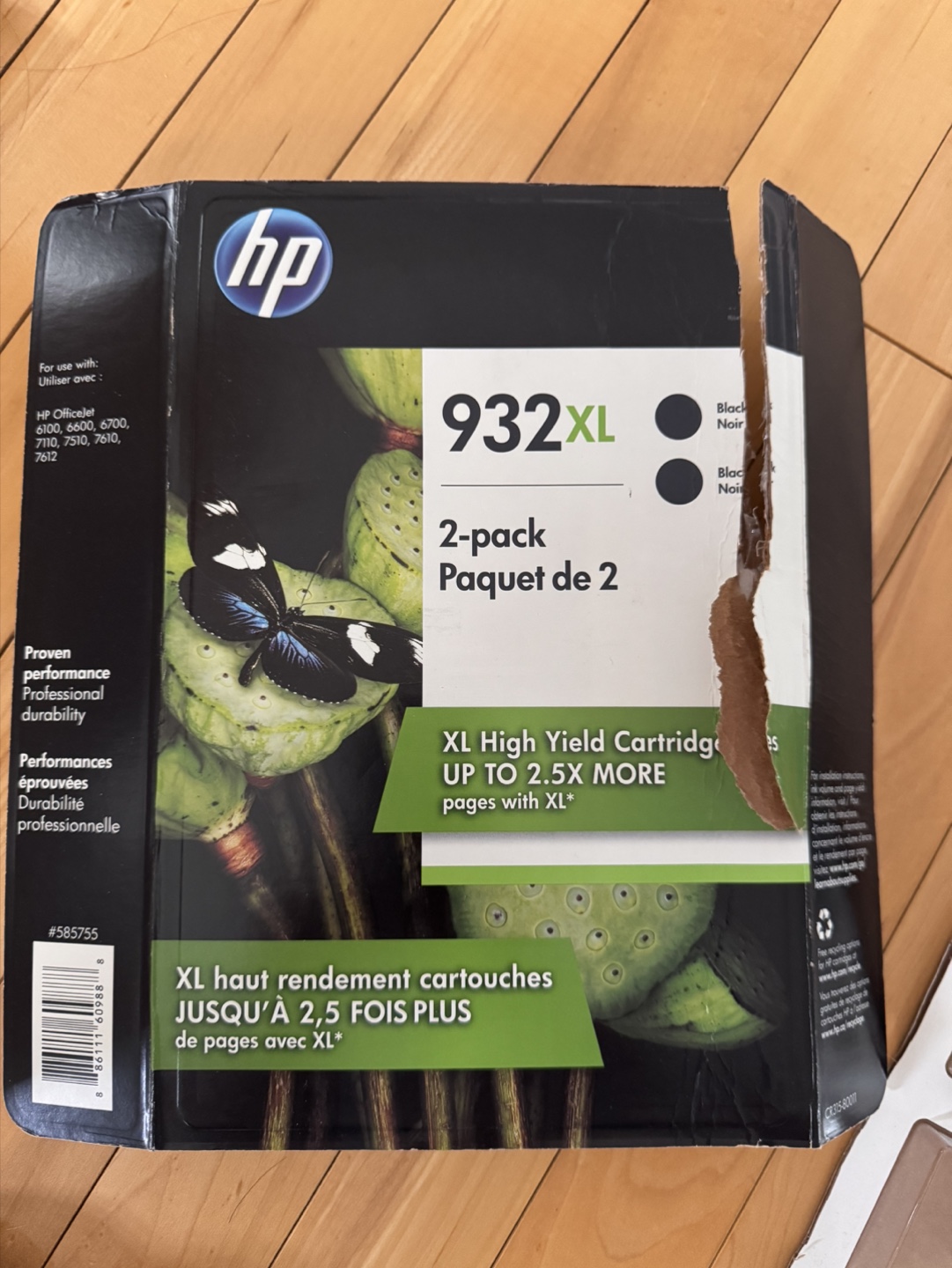 HP 932XL & 933XL Ink Cartridges - Black & Colour