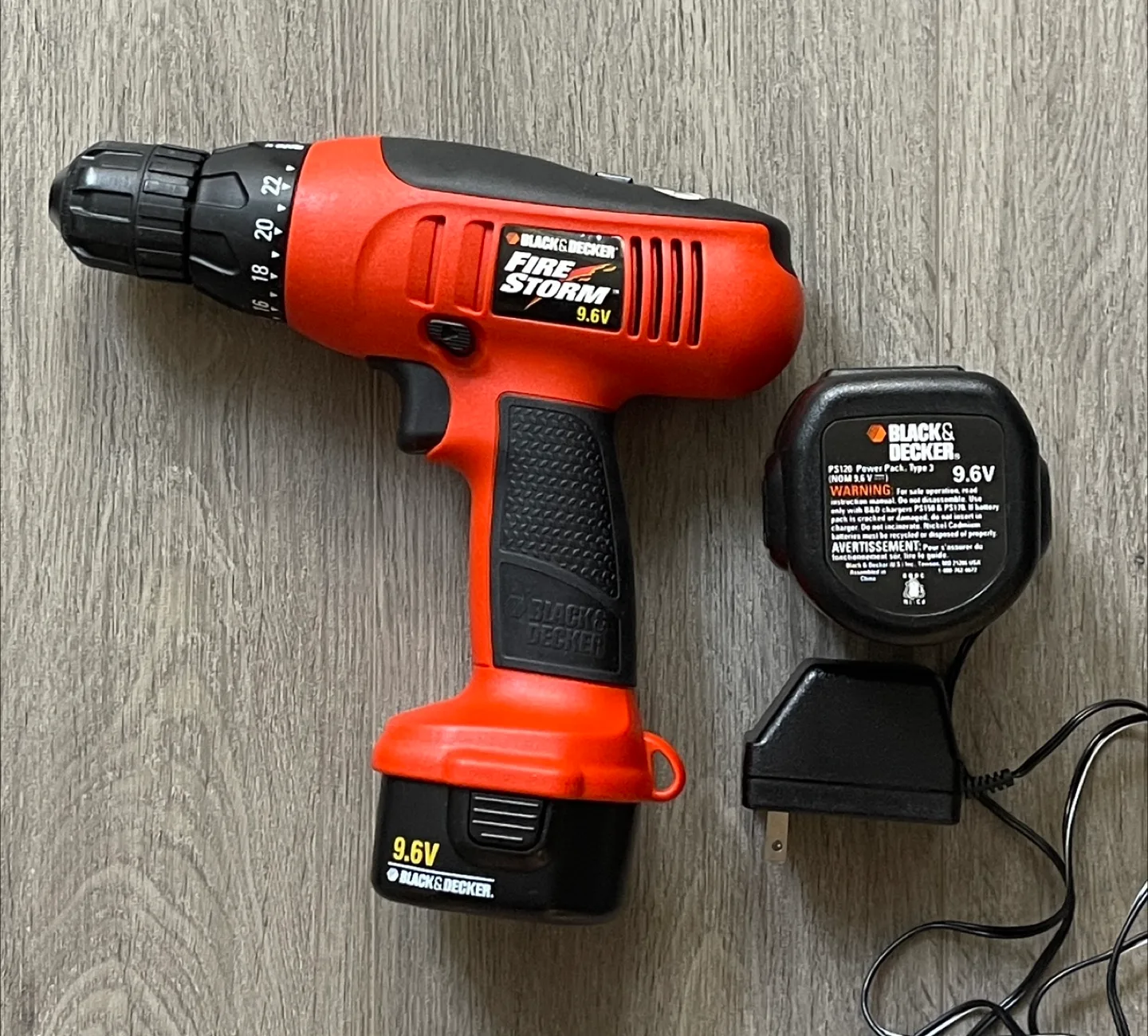 Black & Decker Firestorm 9.6V Cordless Drill image indicator(5)