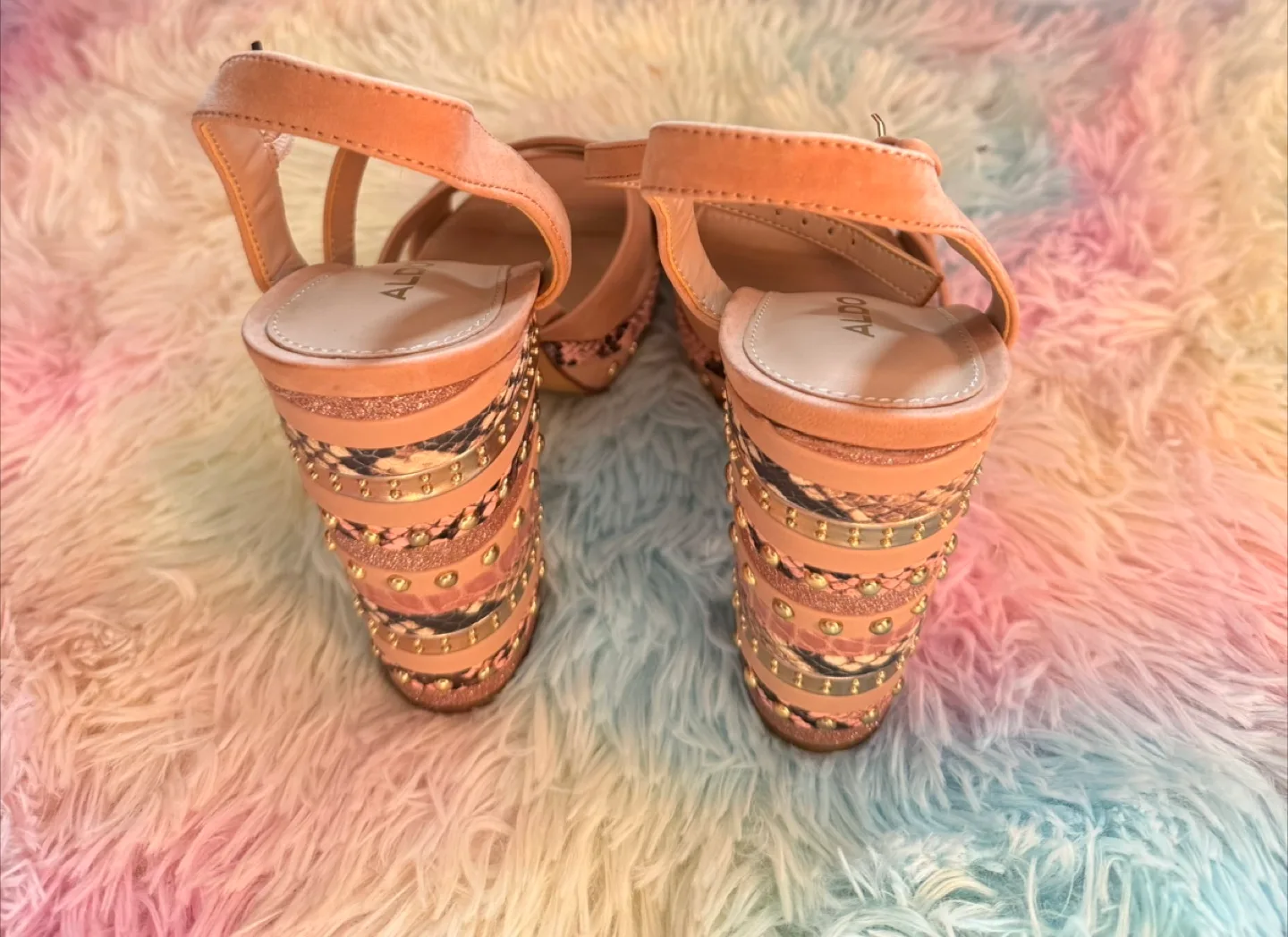 ALDO Platform Heels - Size 7 image indicator(3)