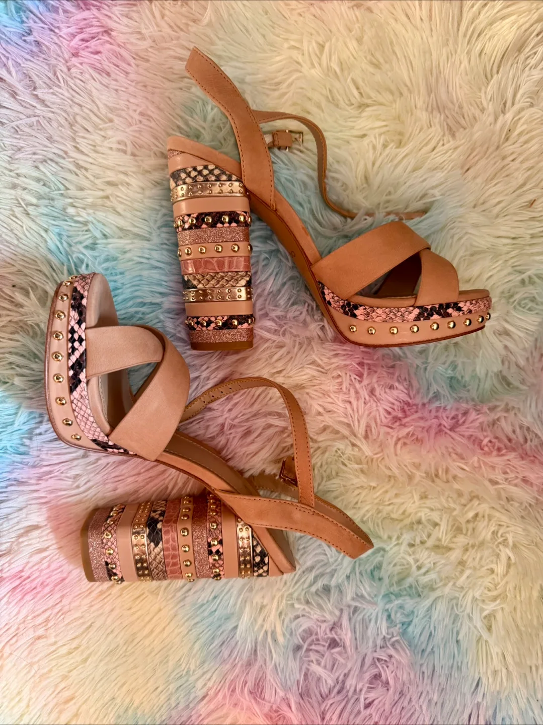 ALDO Platform Heels - Size 7 image indicator(2)