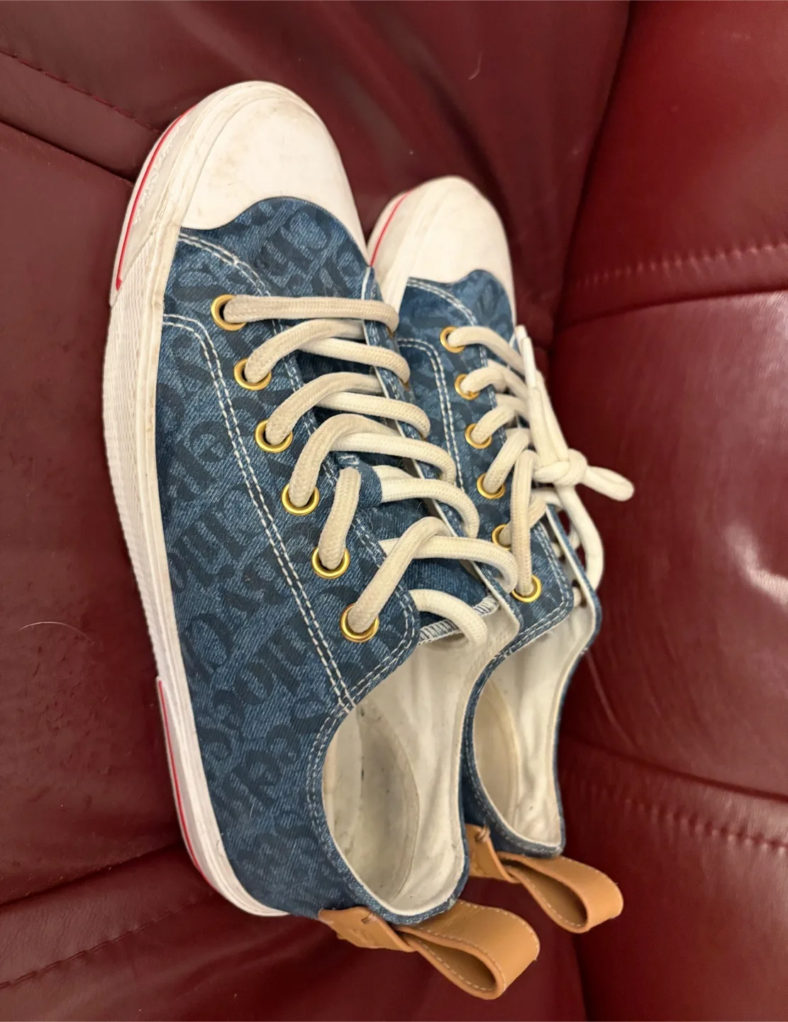 Chloé Denim Sneakers thumbnail