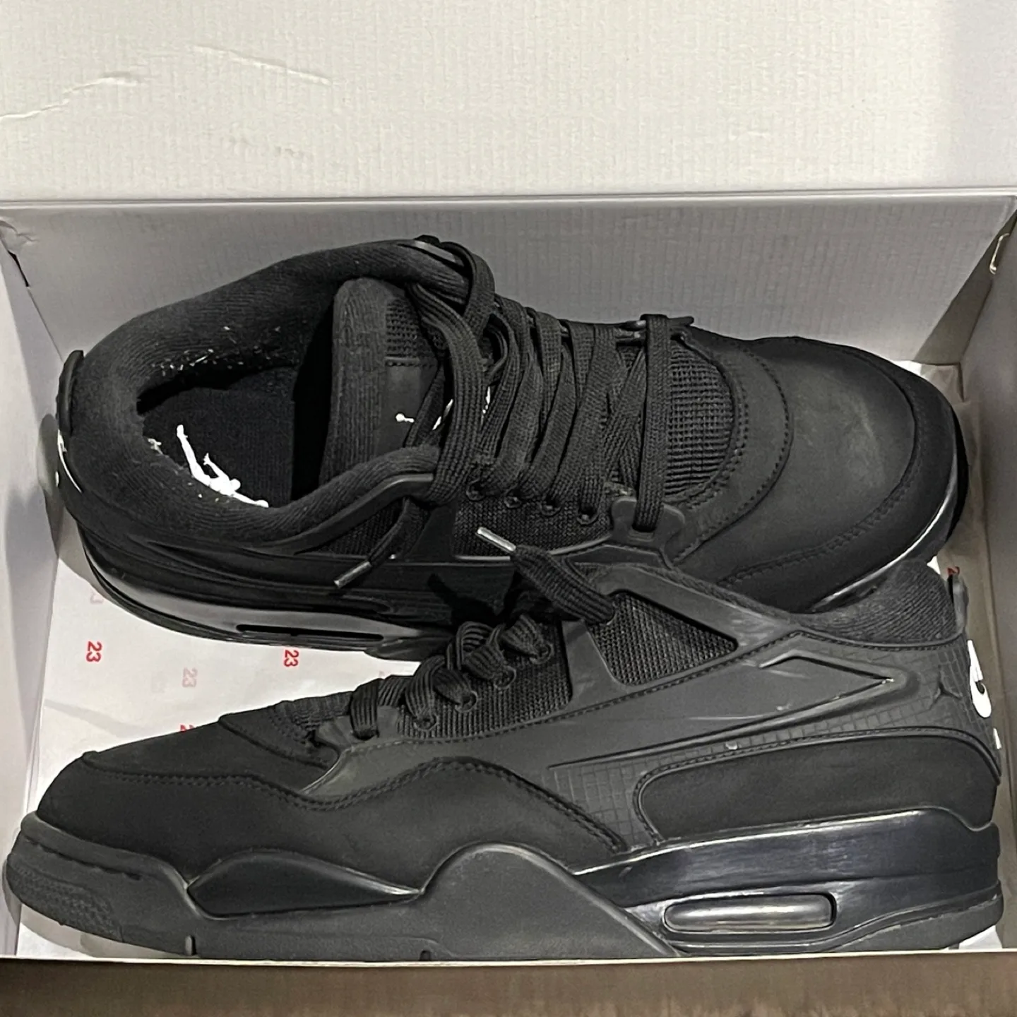 Nike Air Jordan 4 RM Black/White, Size 11 image indicator(3)