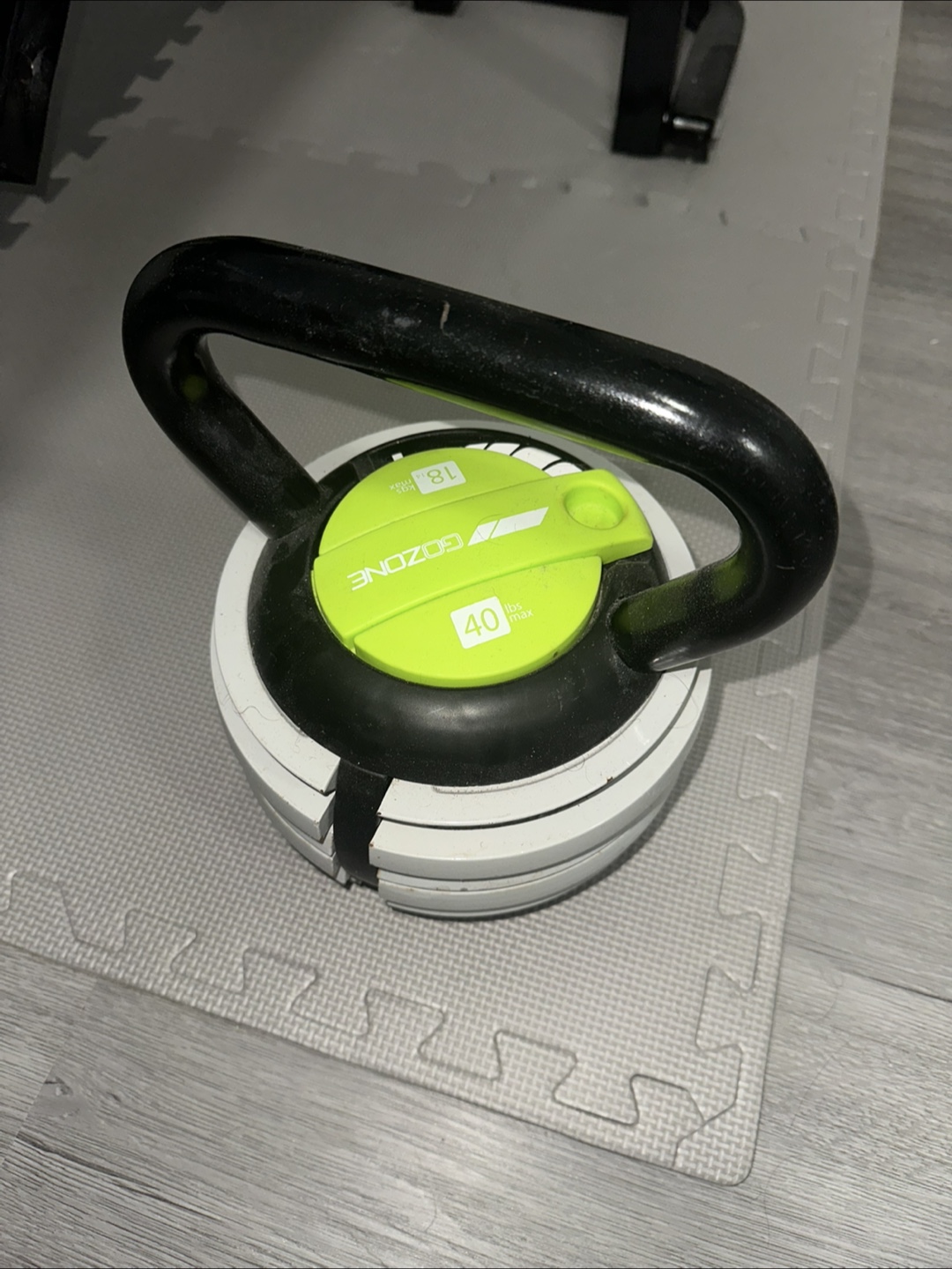 GOZONE Adjustable Kettlebell - 40 lbs - photo 2