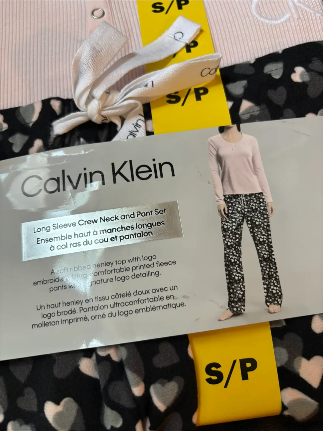 (NEW) Calvin Klein Pajama Set thumbnail