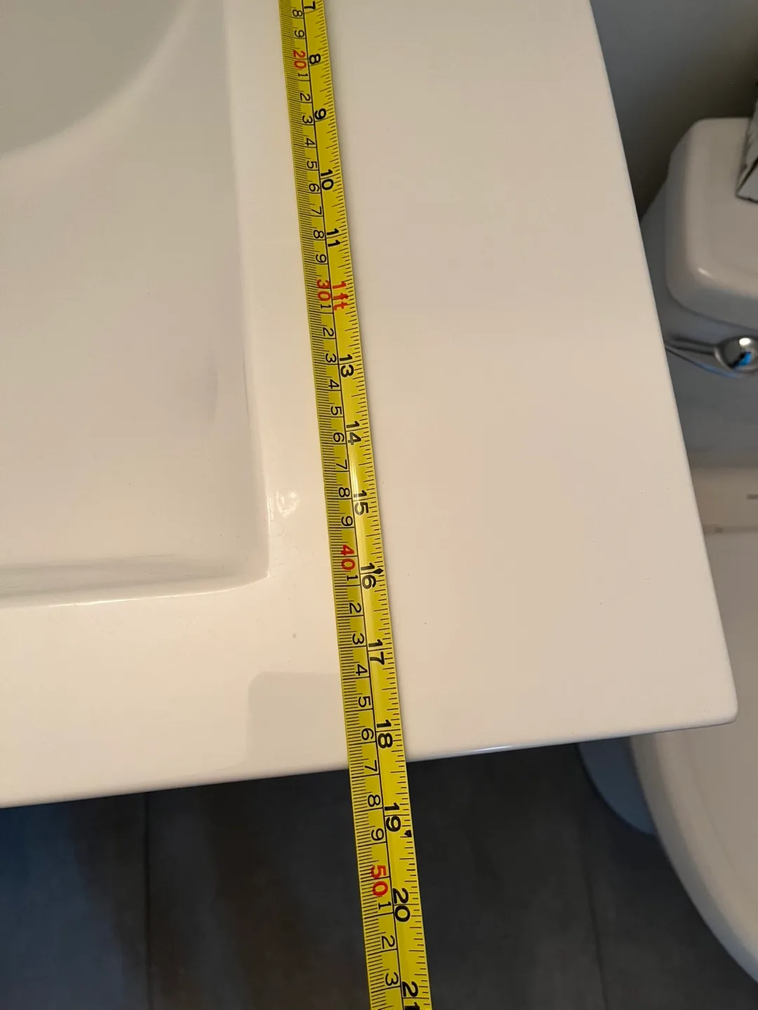 White Bathroom Vanity with Sink image indicator(7)