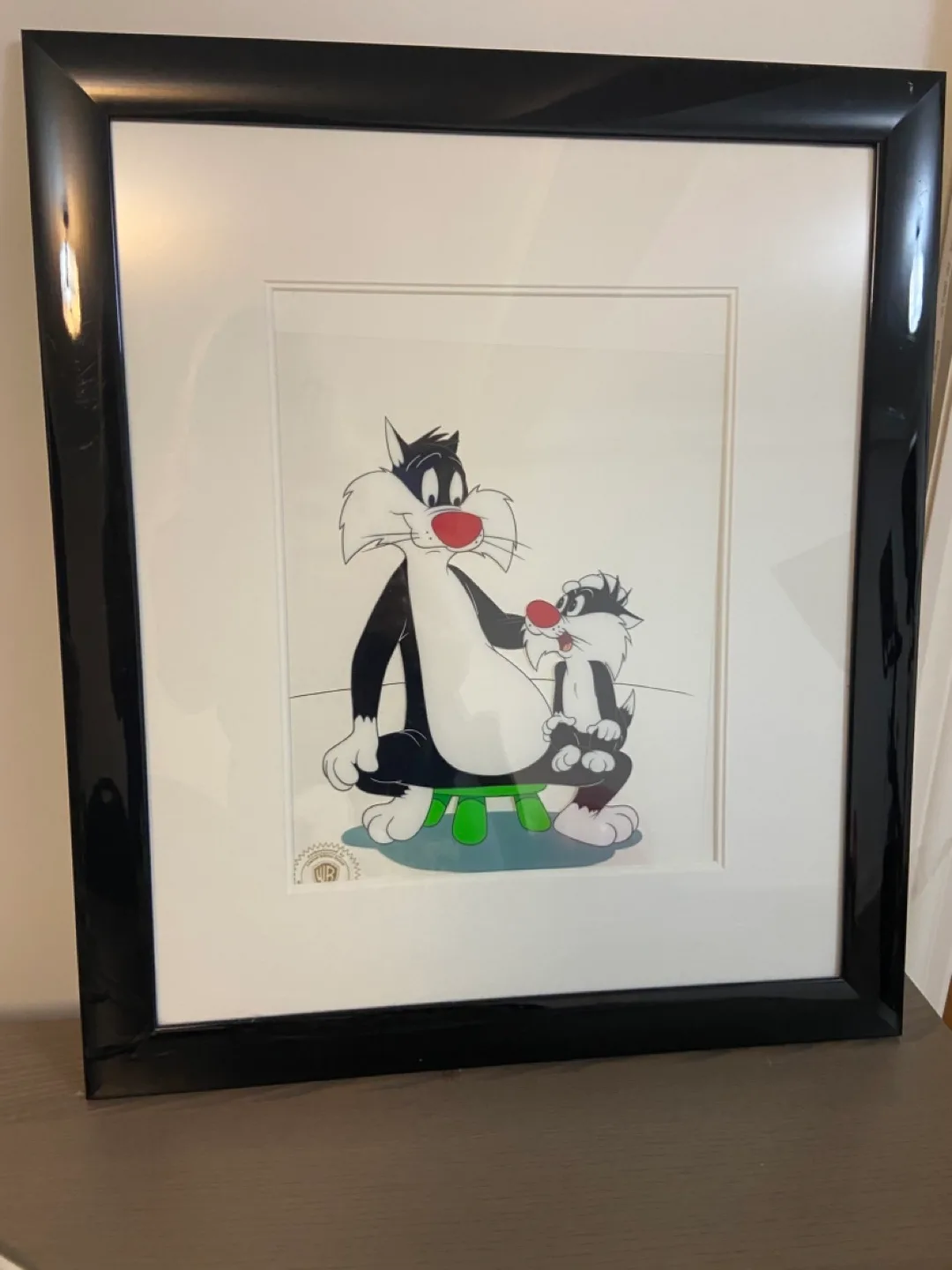 Sylvester and Son Framed Animation Cel thumbnail