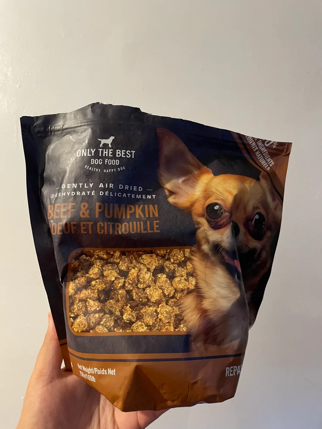 Beef & Pumpkin Dog Mixer Food thumbnail
