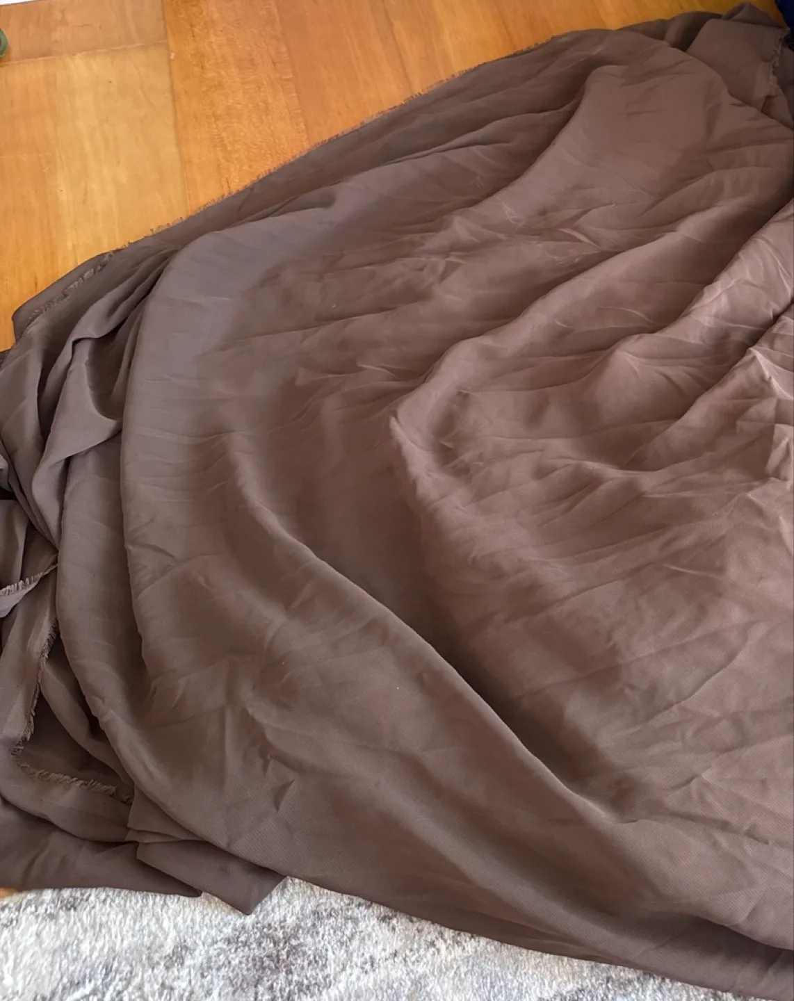 Brown Mesh Fabric - 8 meter long thumbnail