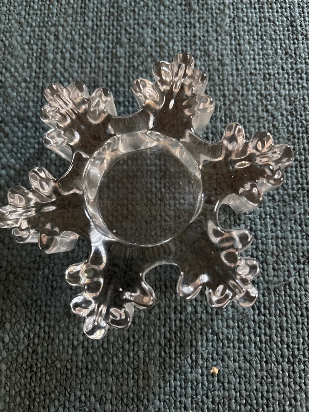 Snowflake Tea Light Candle Holder thumbnail