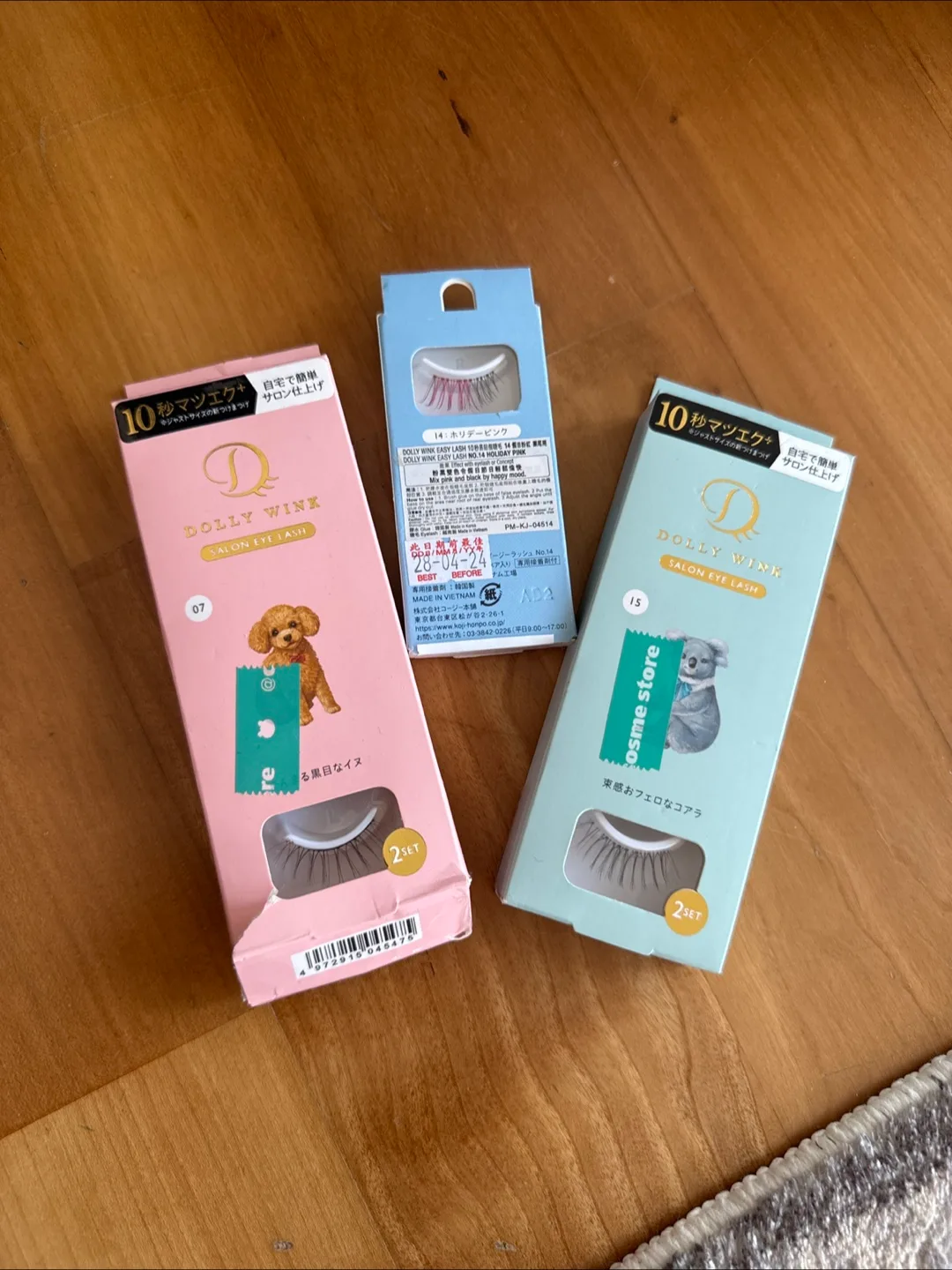 5 Sets Dolly Wink Salon Eye Lashes thumbnail