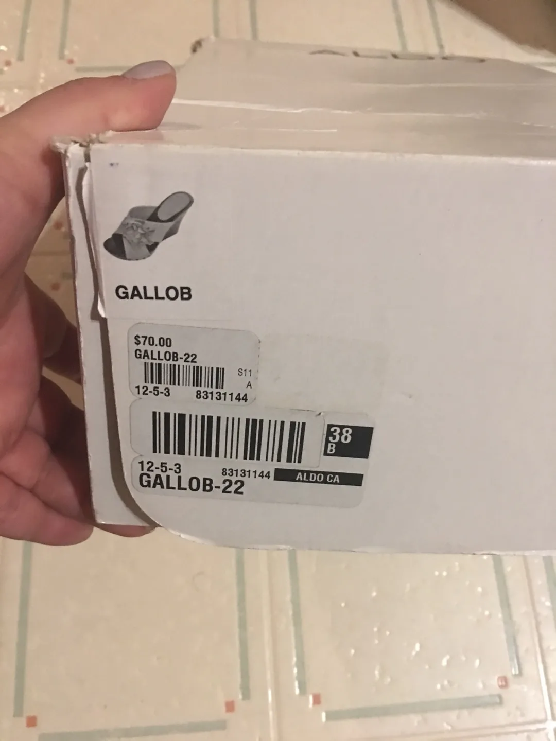 Aldo Gallob-22 Brown Heeled Sandals - Size 8 image indicator(2)