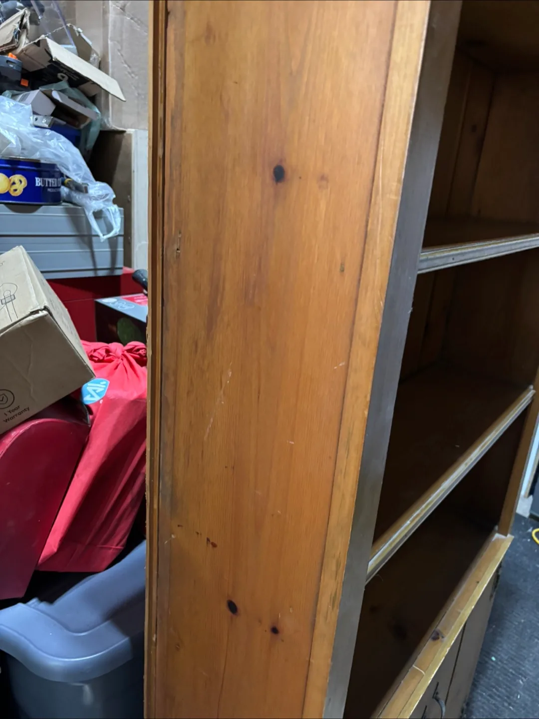 Wooden Bookcase with Cabinet image indicator(5)