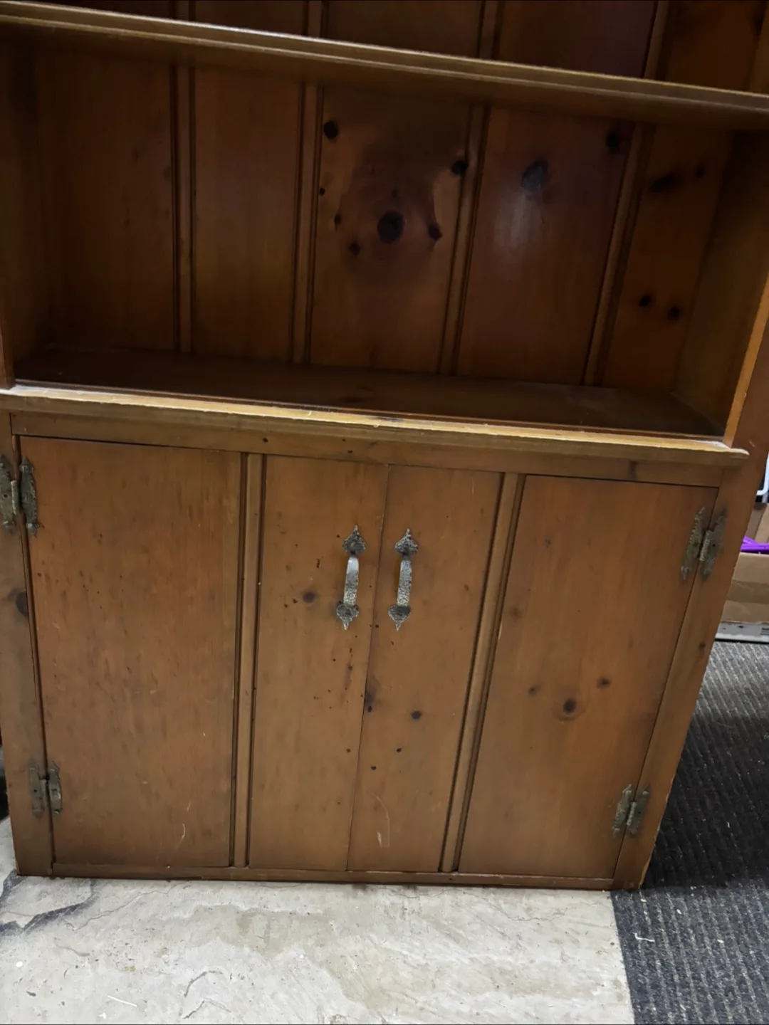 Wooden Bookcase with Cabinet image indicator(3)