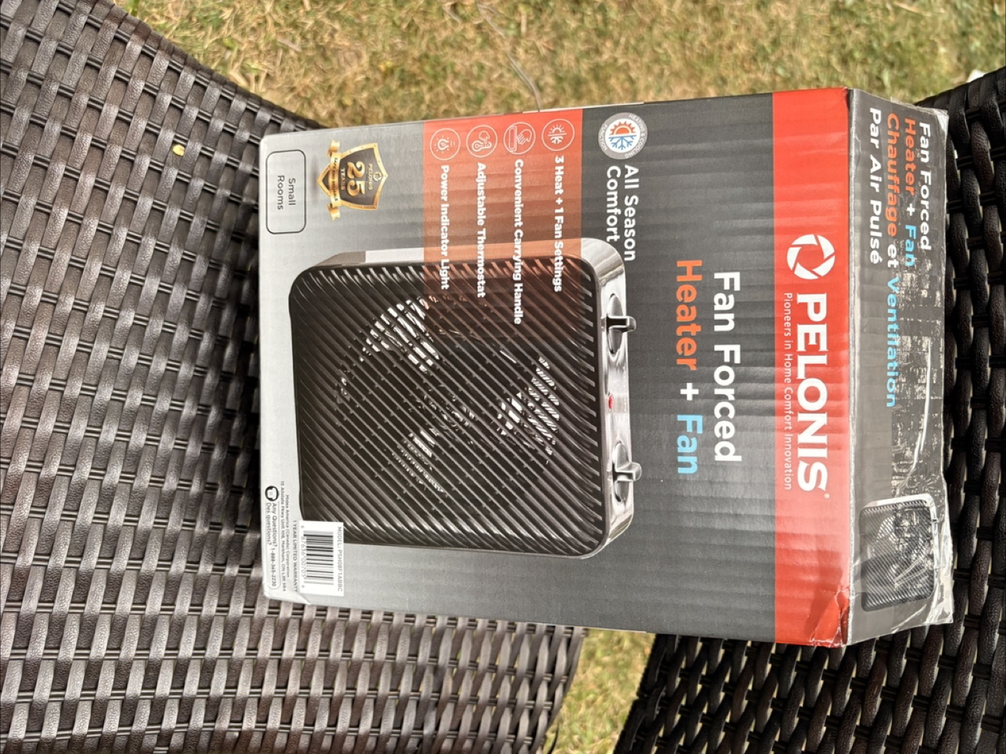 Pelonis Fan-Forced Heater + Fan – Brand New - photo 3