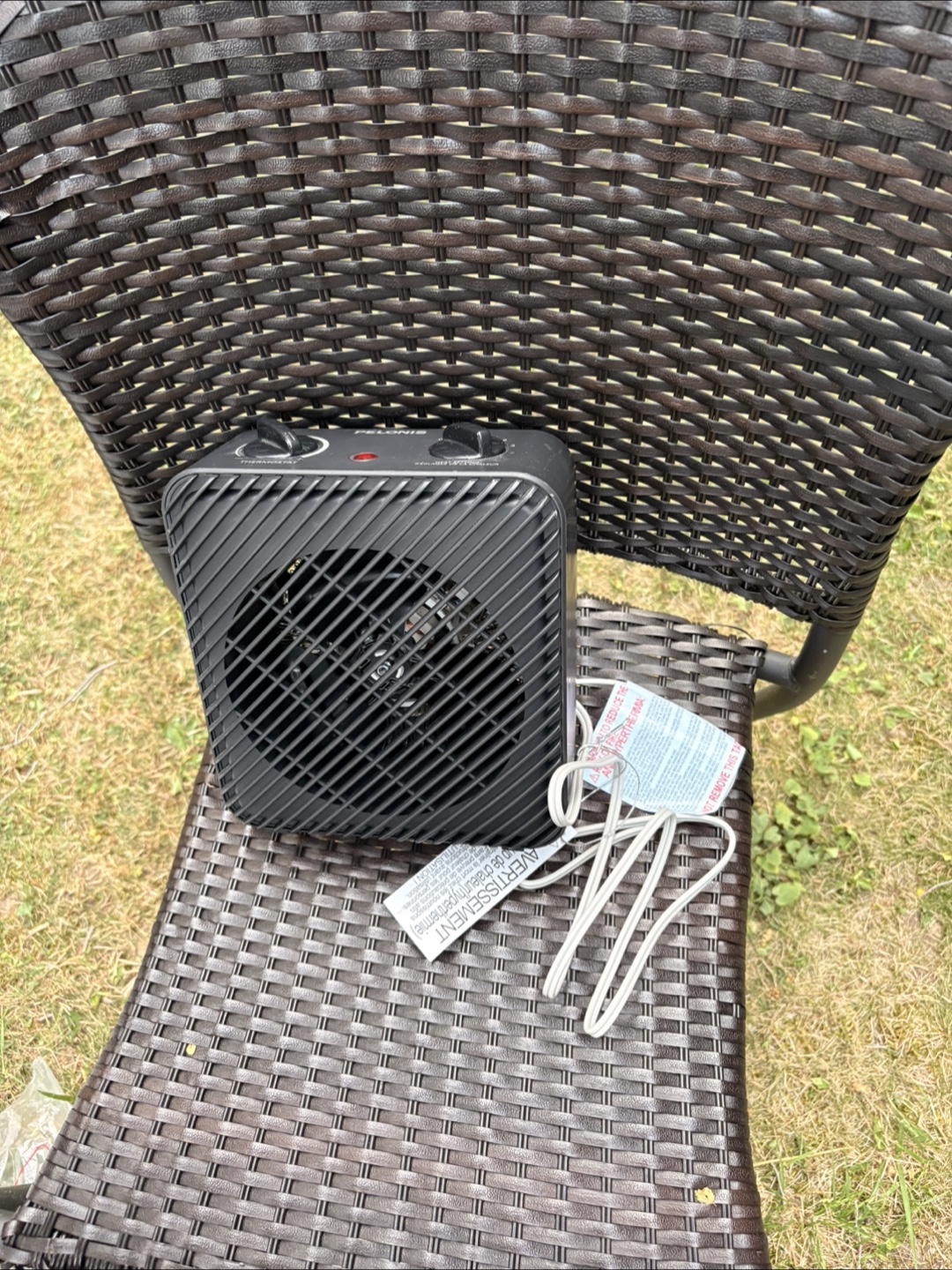 Pelonis Fan-Forced Heater + Fan – Brand New