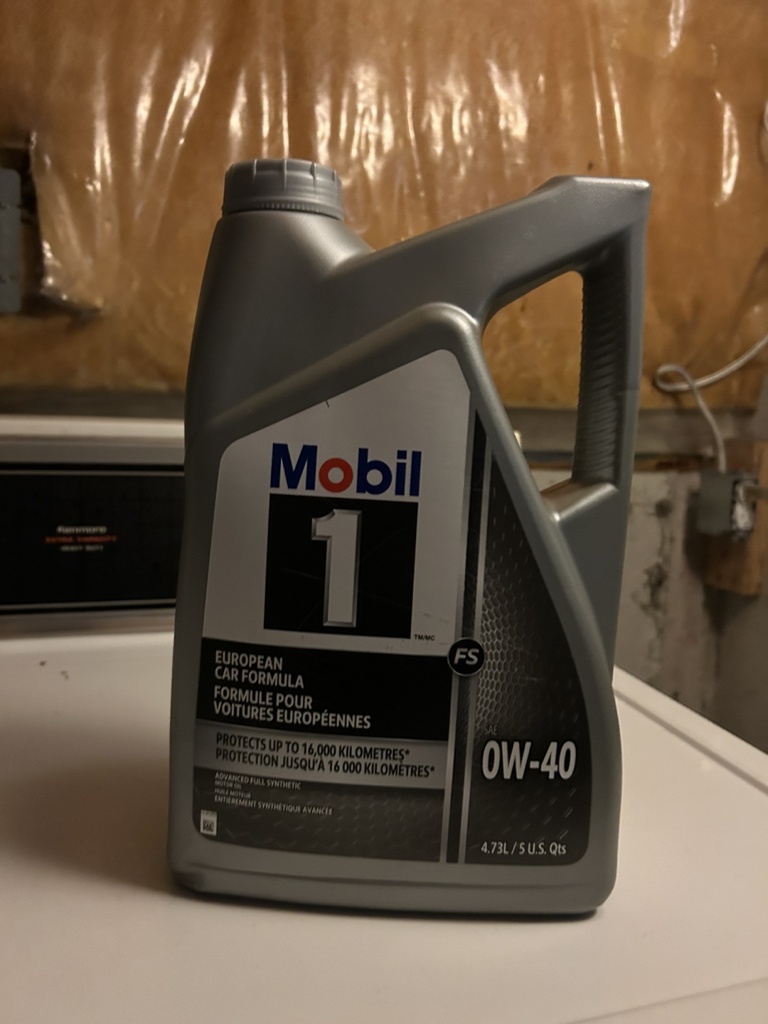 Mobil 1 0W-40 European Car Formula Motor Oil