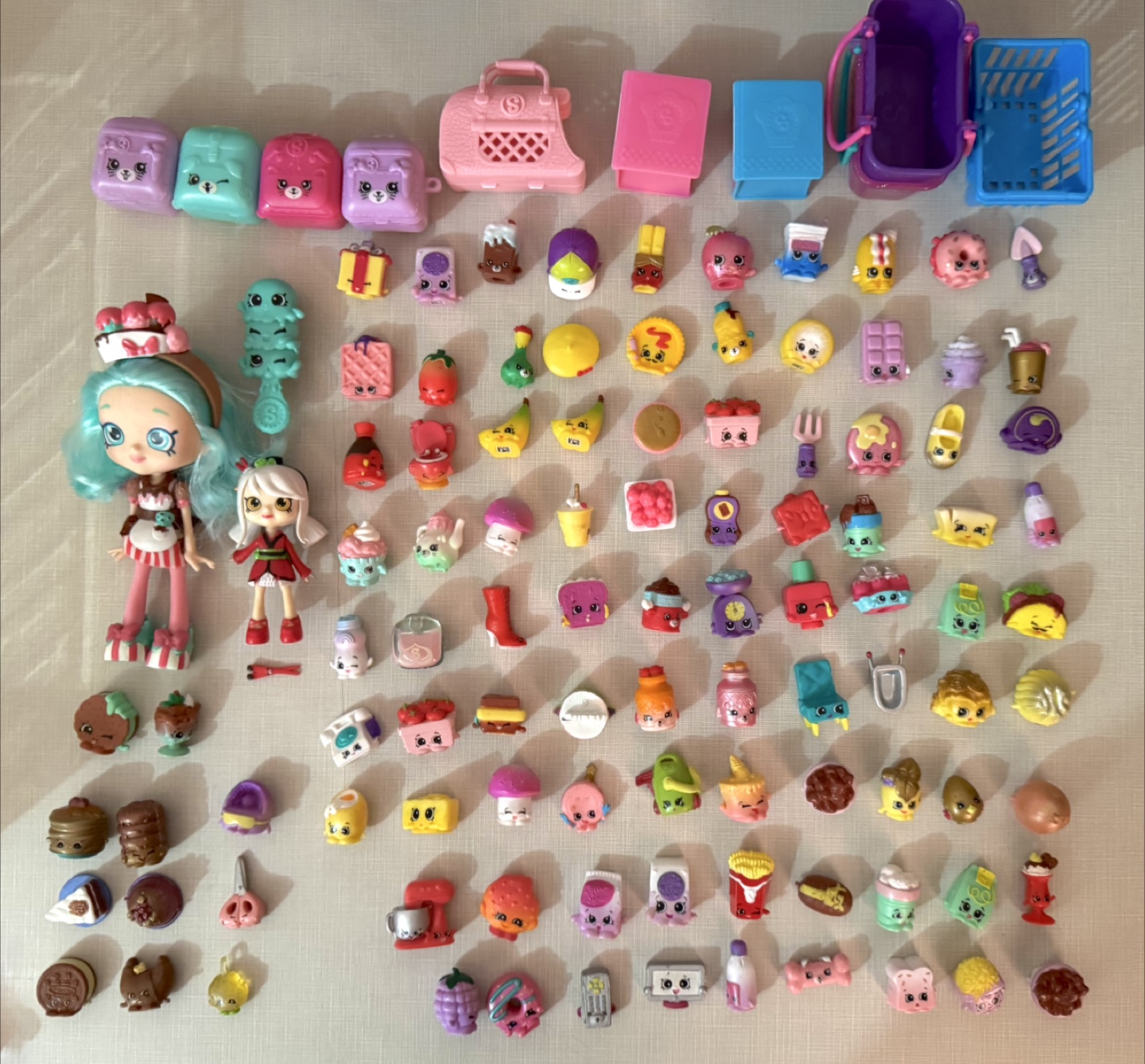 (Negotiable) Shopkins Lot + Dolls - Various Seasons/Collections