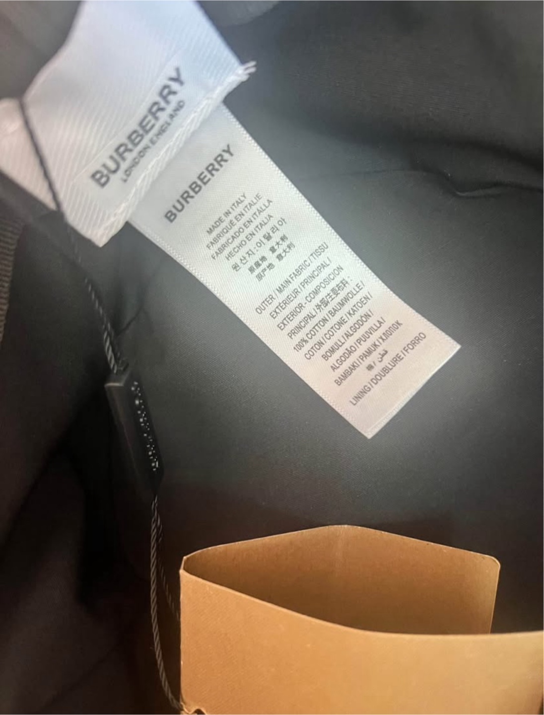 Burberry Check Bucket Hat - New with tags! - photo 4