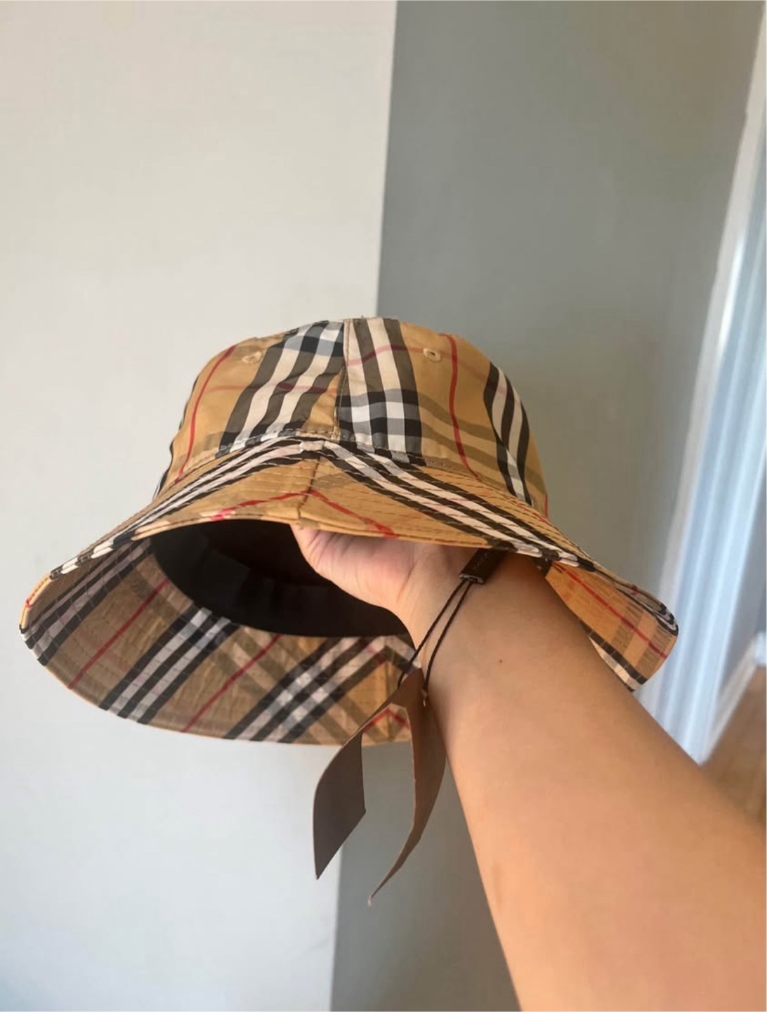 Burberry Check Bucket Hat - New with tags! - photo 2