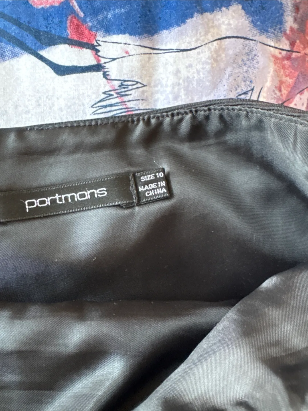 Portmans Black Skirt - Size 10 image indicator(5)