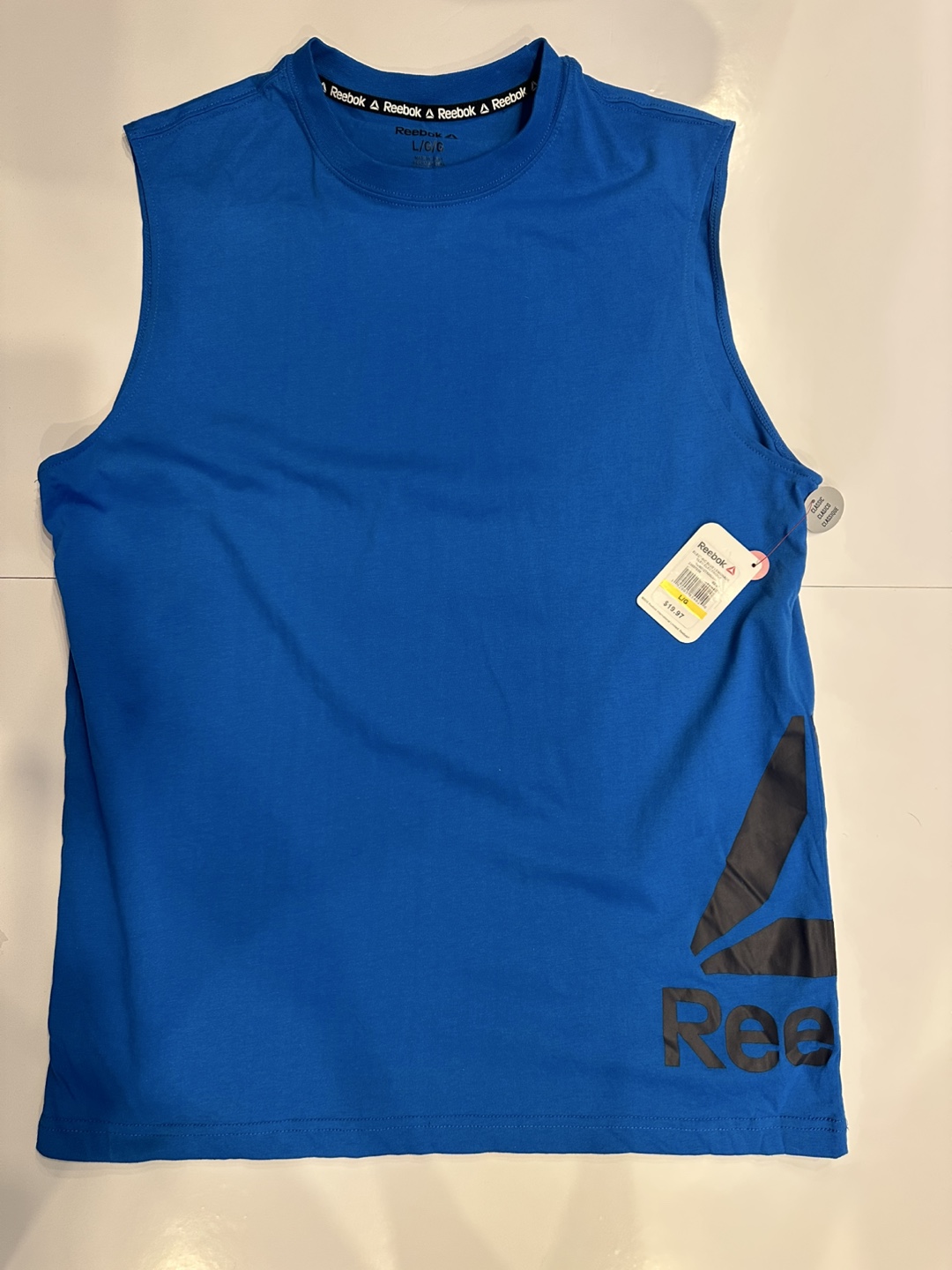 Reebok Men's Sleeveless Training Shirt - Size S - photo 4