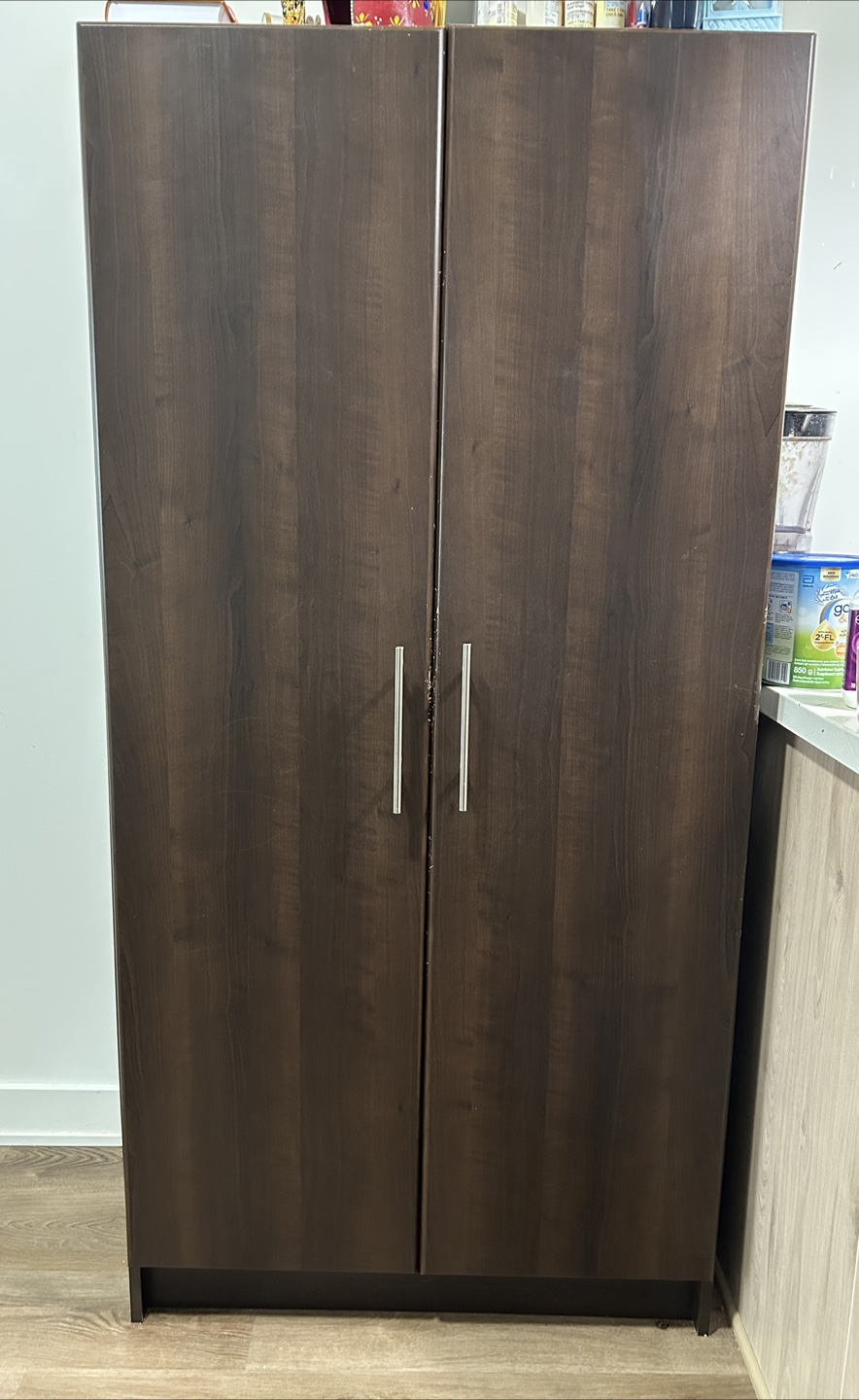 Elite Brown Bedroom Cabinet - 65” H