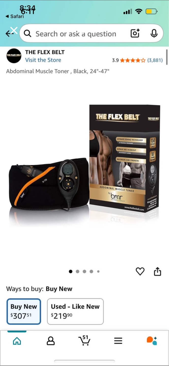 The Flex Belt Abdominal Muscle Toner - photo 5