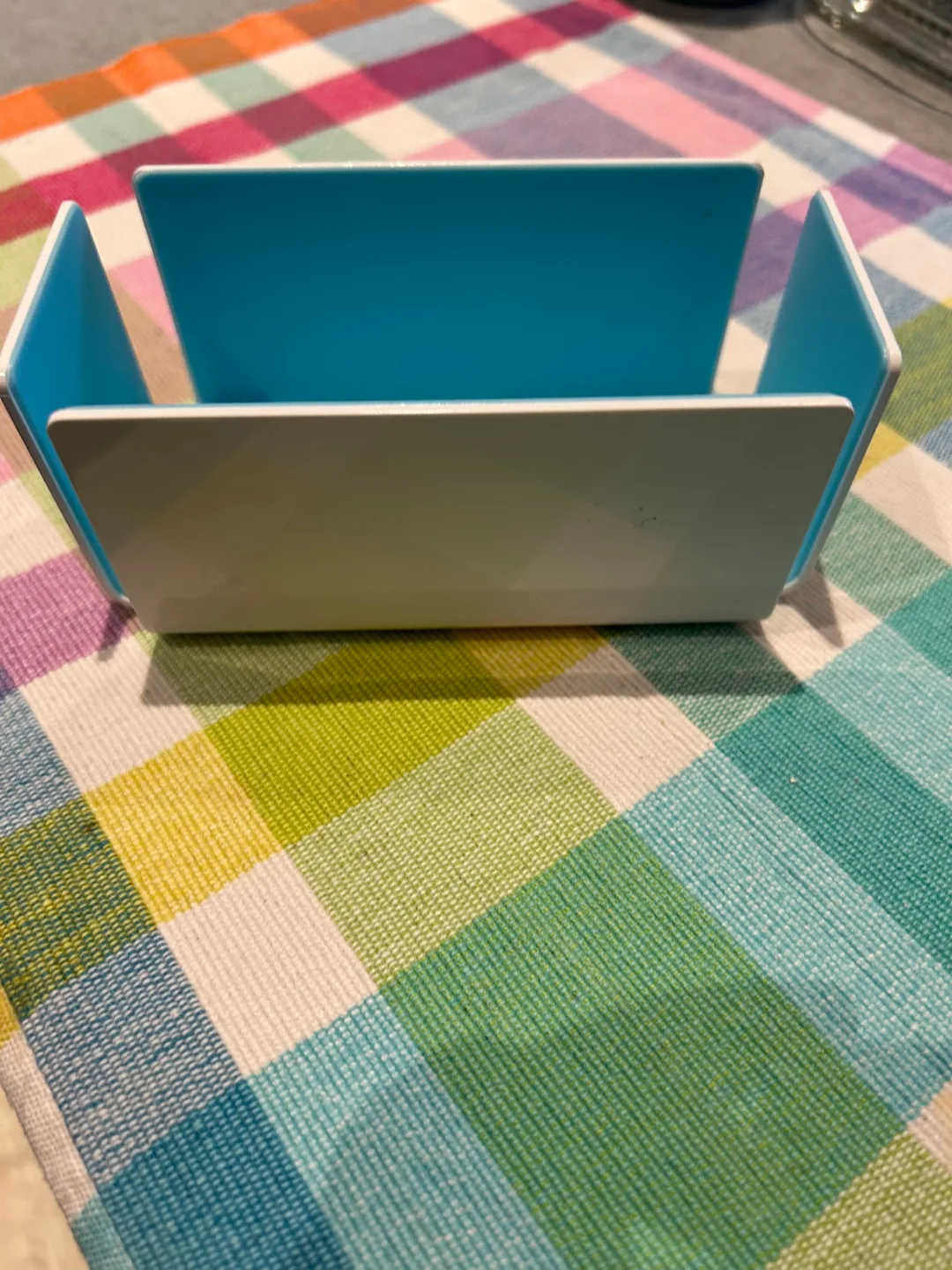 Selectum Index Card Holder - Blue & White thumbnail