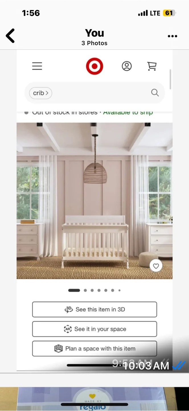DaVinci Kalani 4-in-1 Convertible Crib & Regalo Safety Gate thumbnail