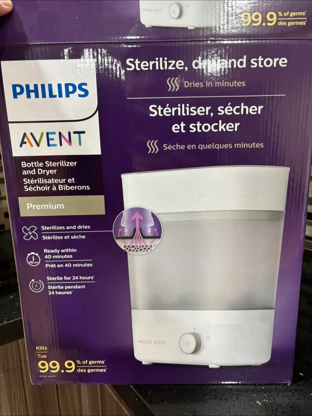 Philips Avent Bottle Sterilizer and Dryer thumbnail