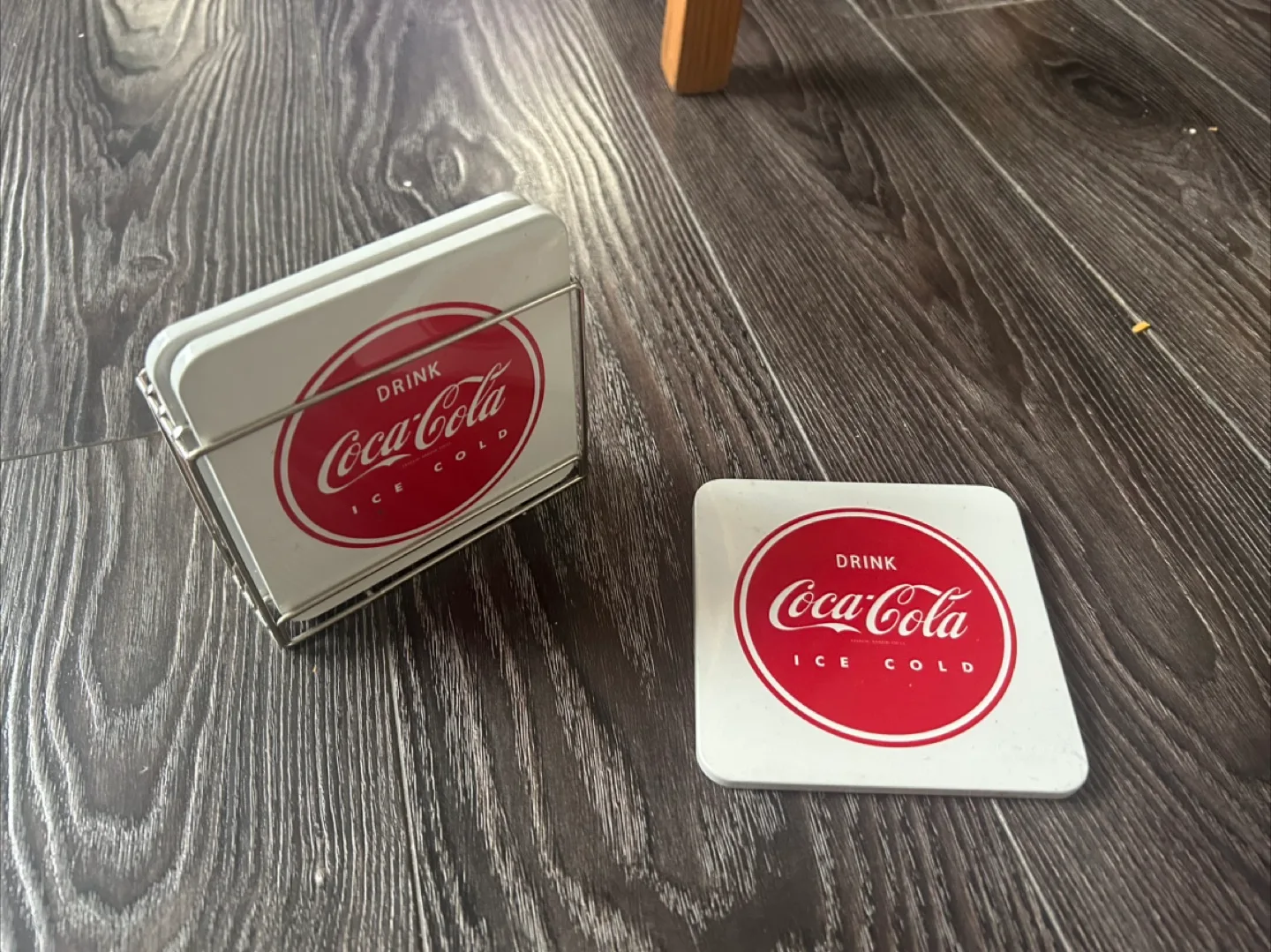 🧡White Coca Cola coasters image indicator(6)