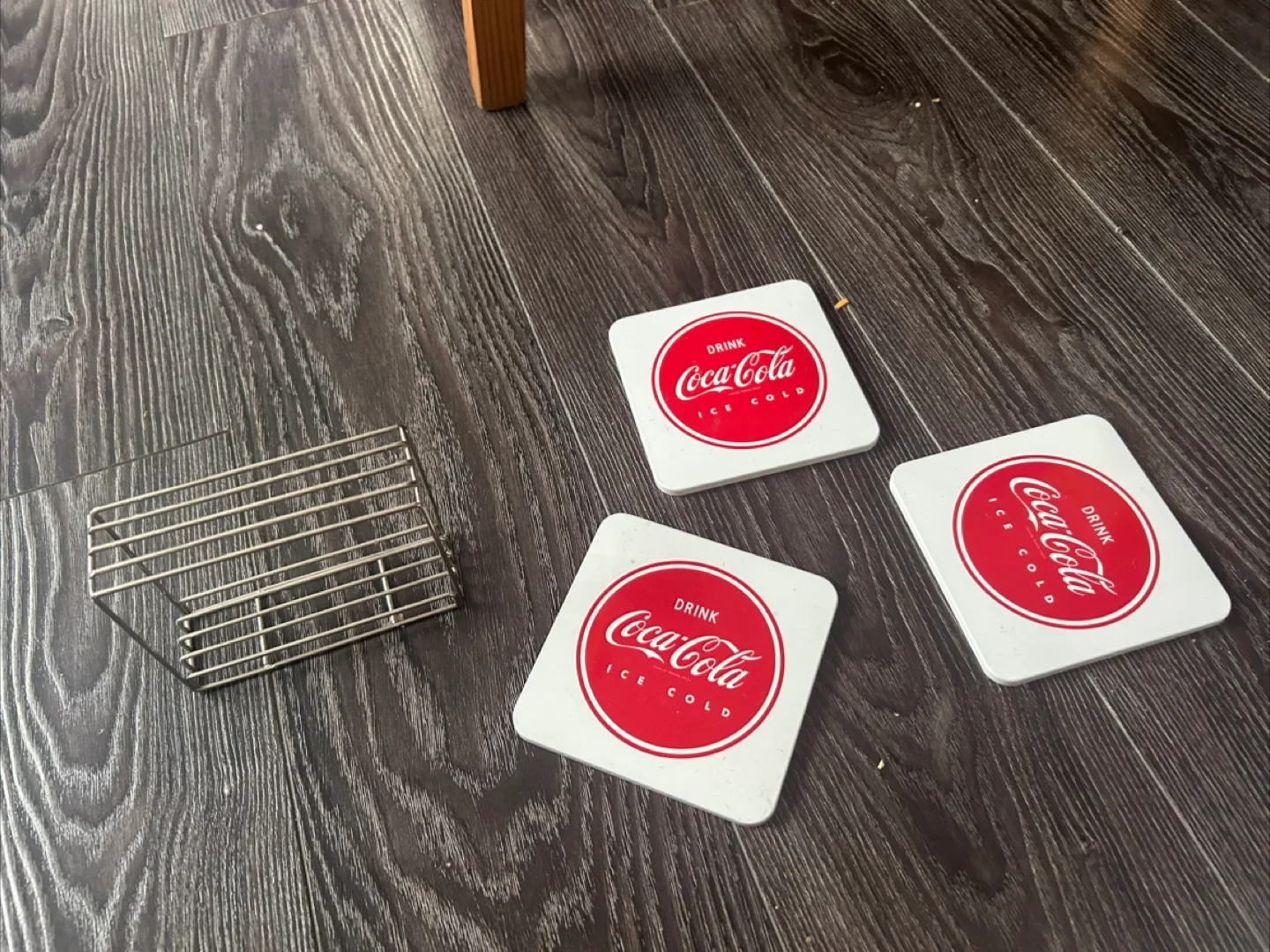 🧡White Coca Cola coasters image indicator(5)