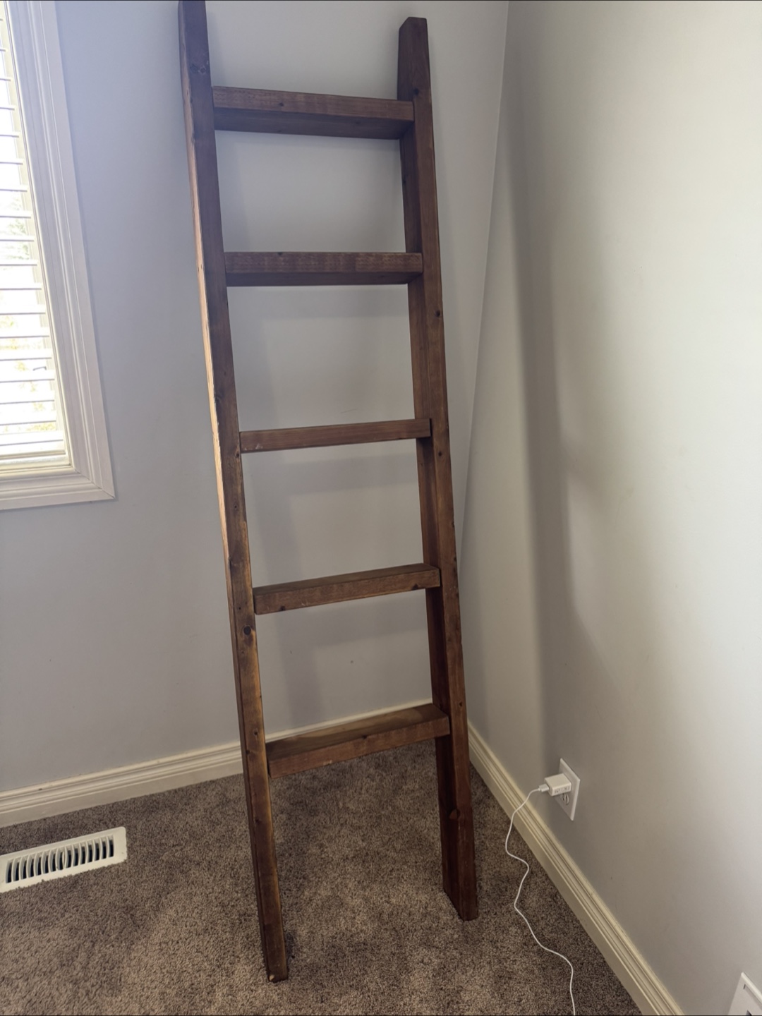 Rustic Wooden Decorative Ladder